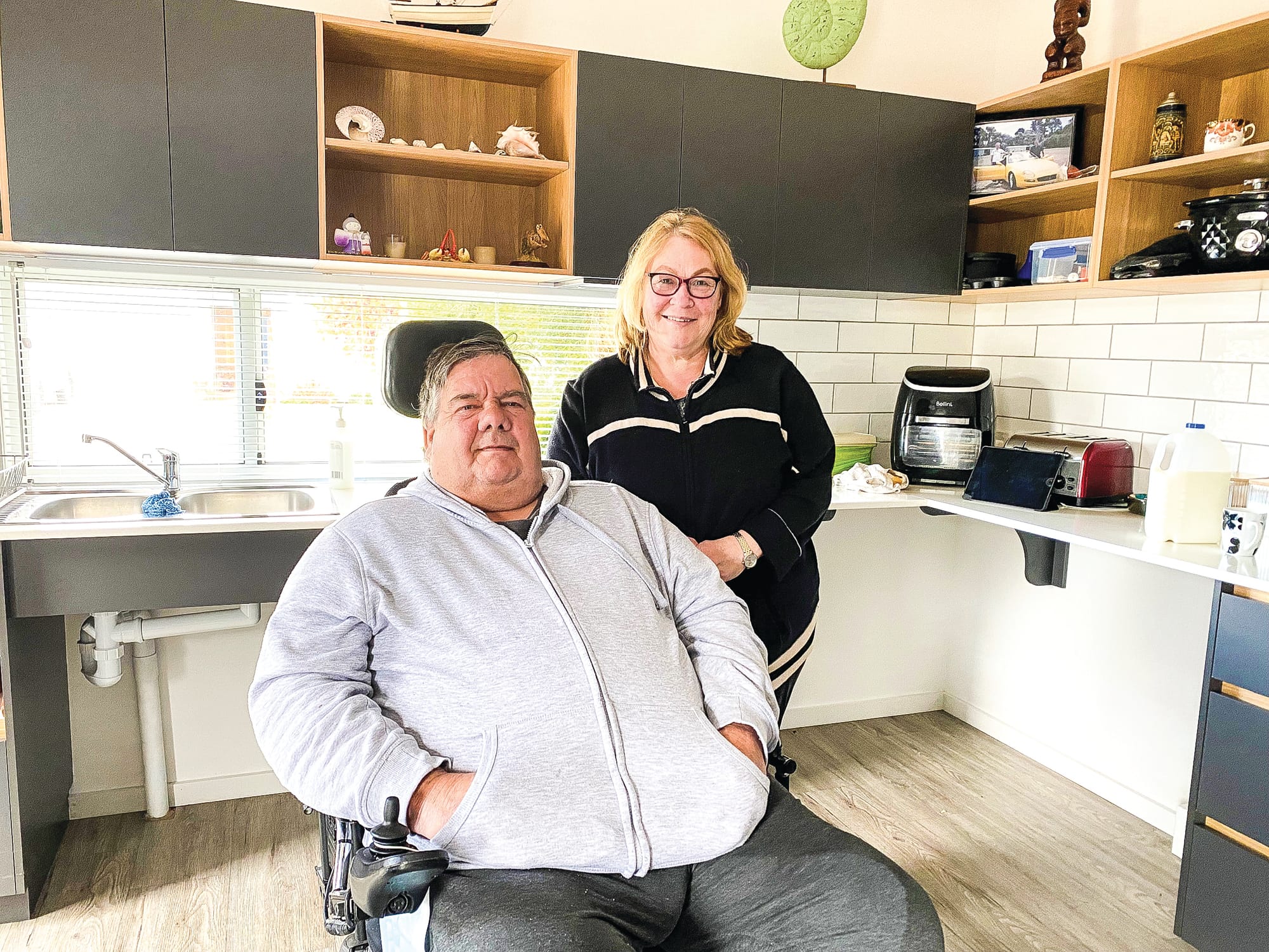 After the paralysis, the gratitude