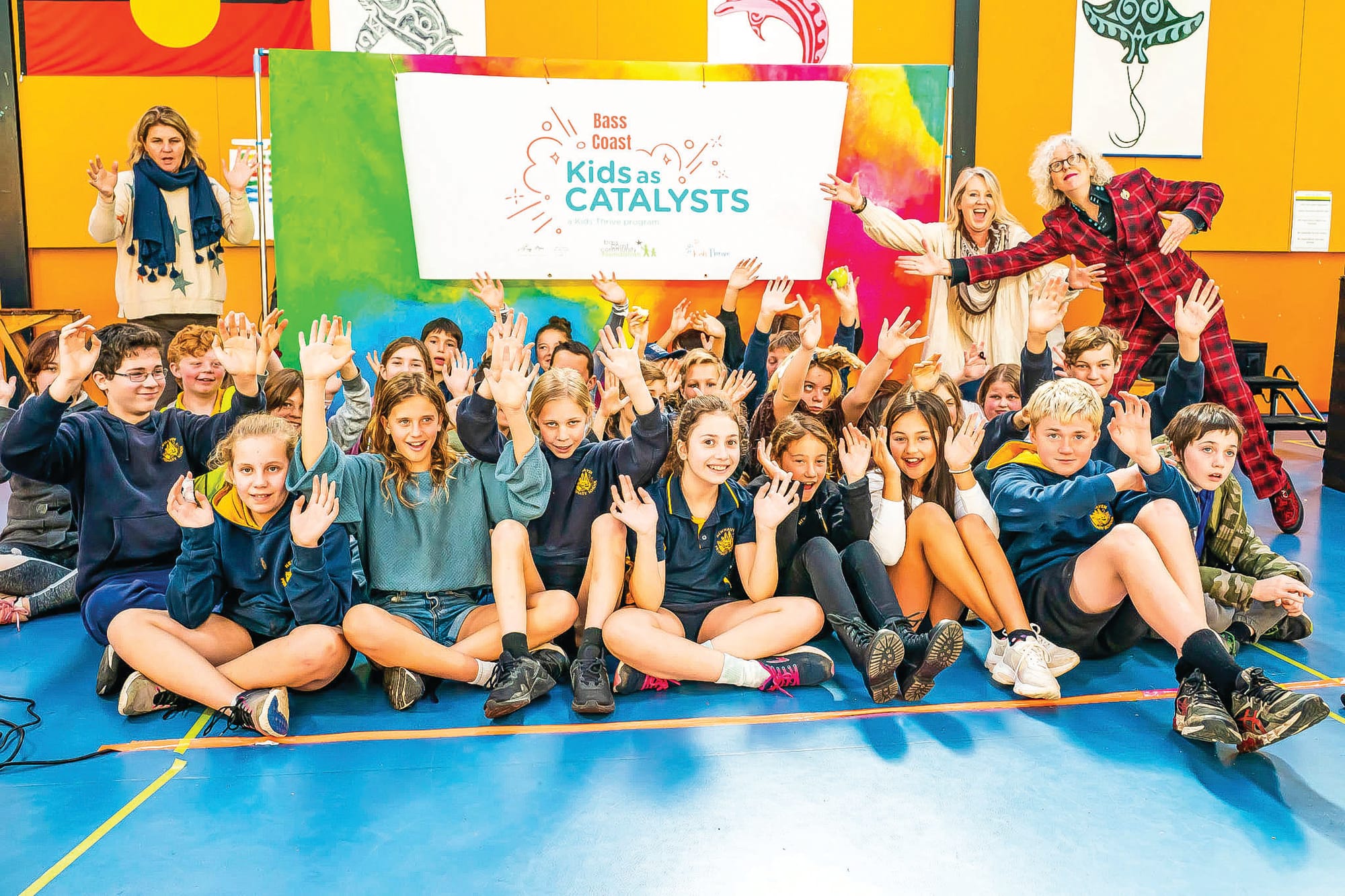 Kids pitch for their community