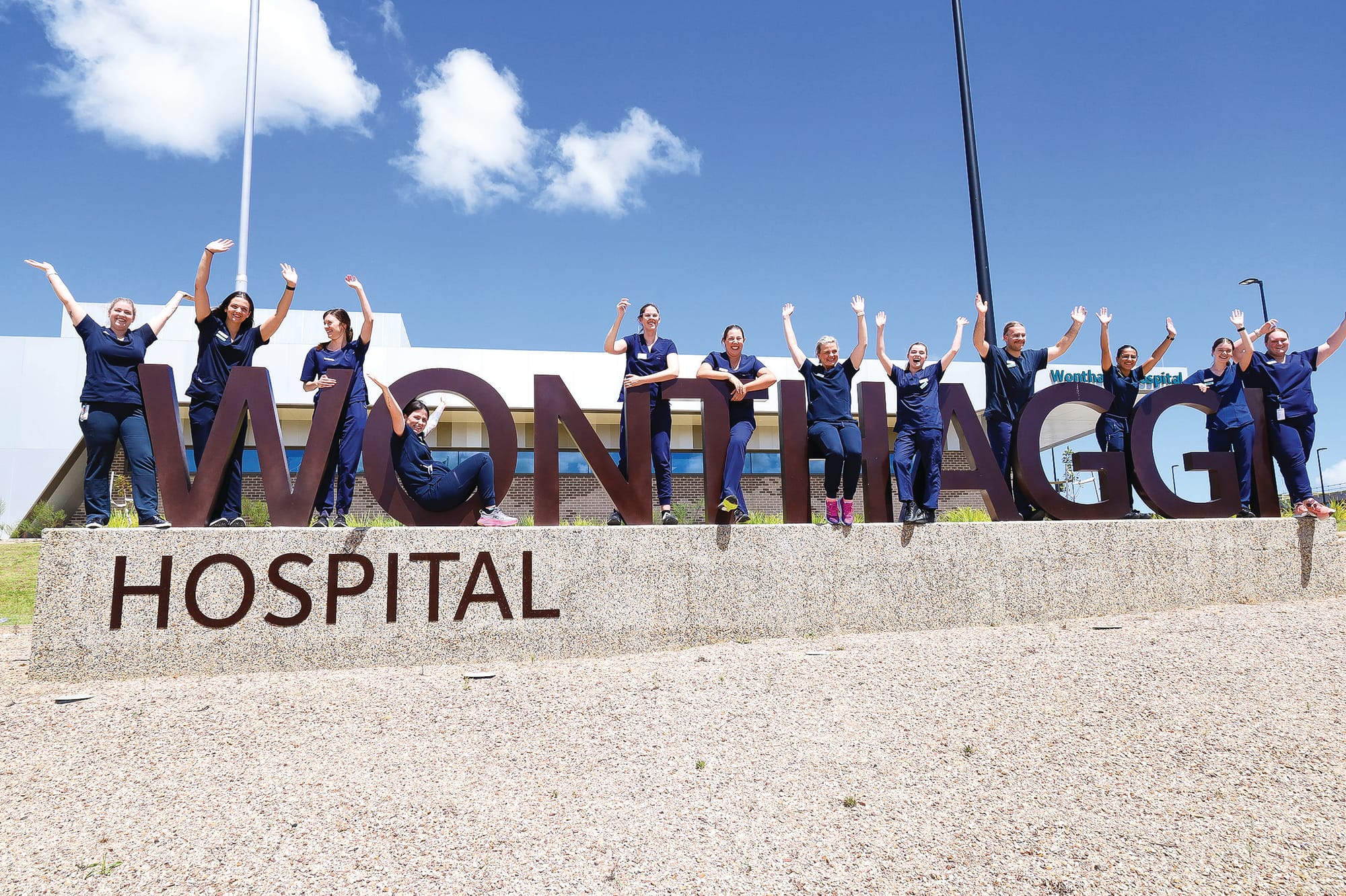 Graduates start their nursing careers