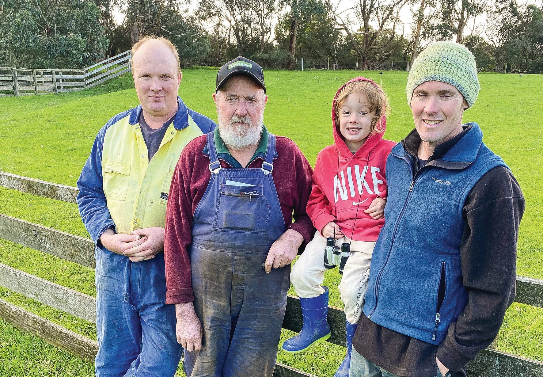 The McFee family: sixth generation Phillip Islanders