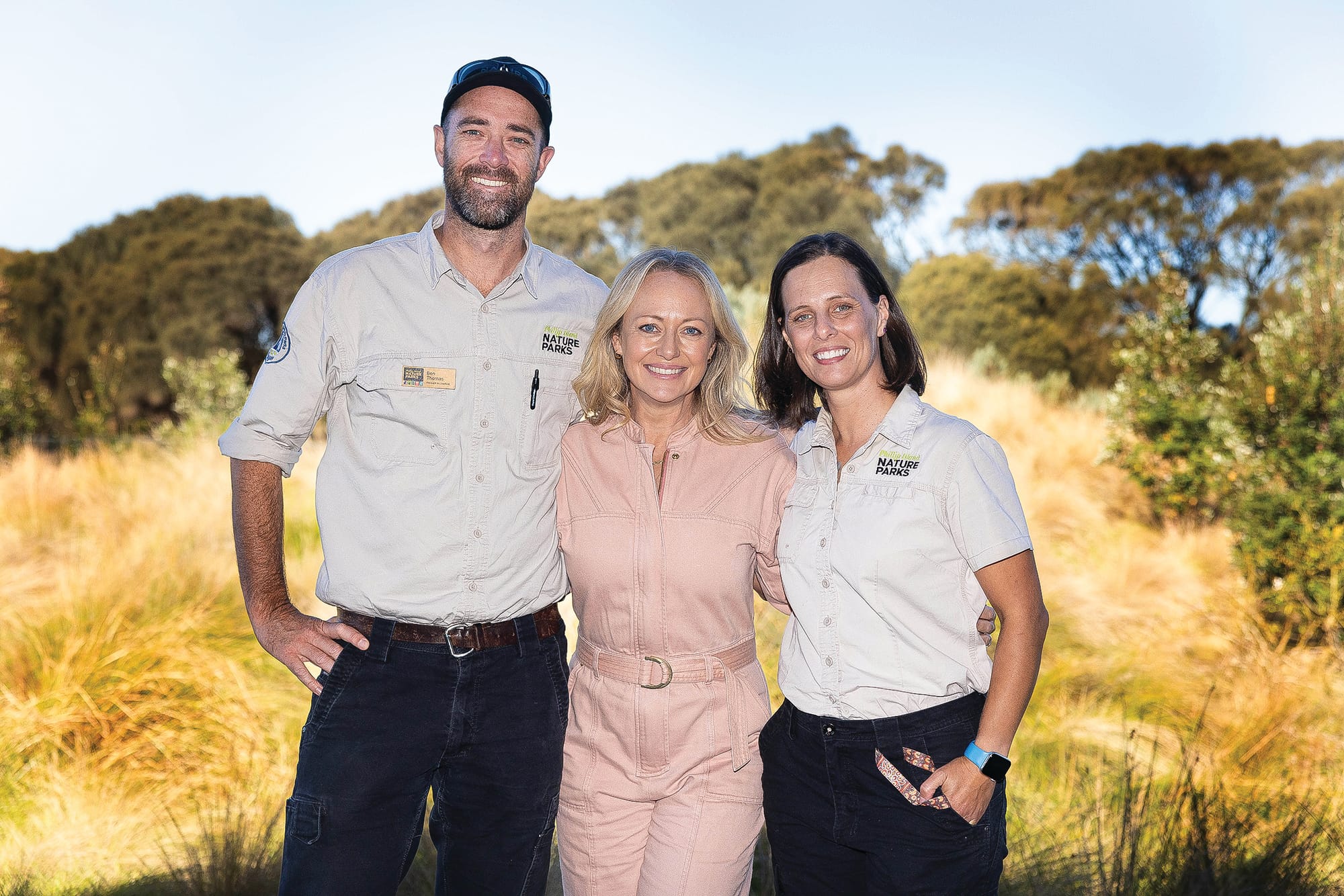 The Block visits the penguins