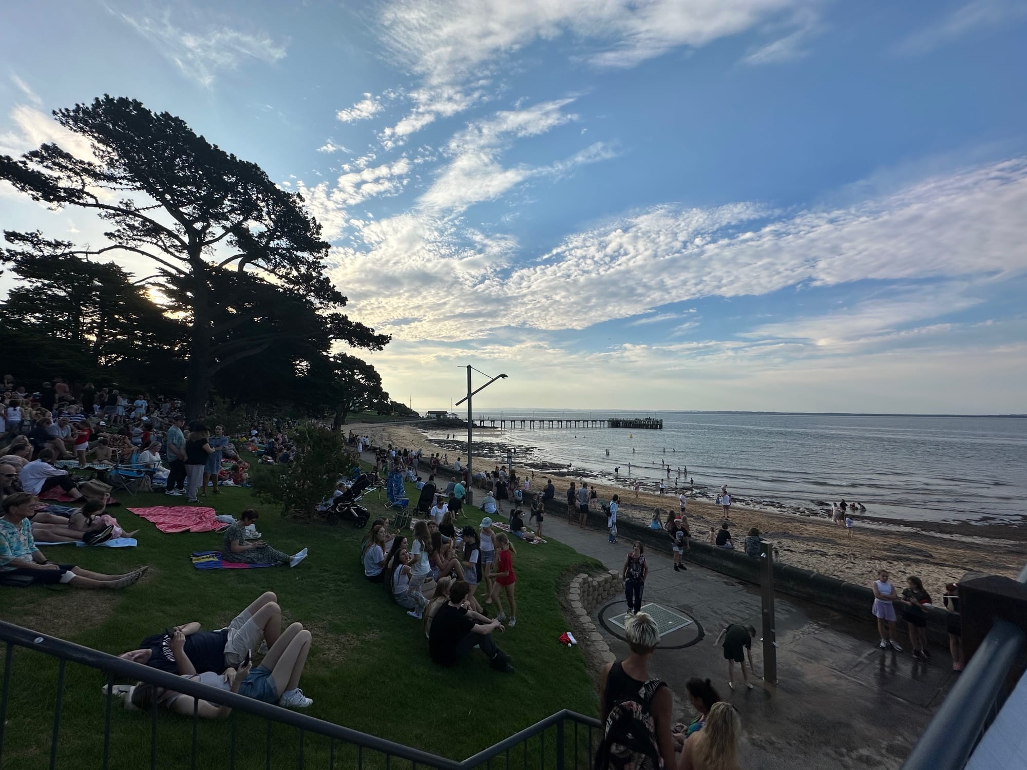 Carols by the Bay on the Cowes foreshore
