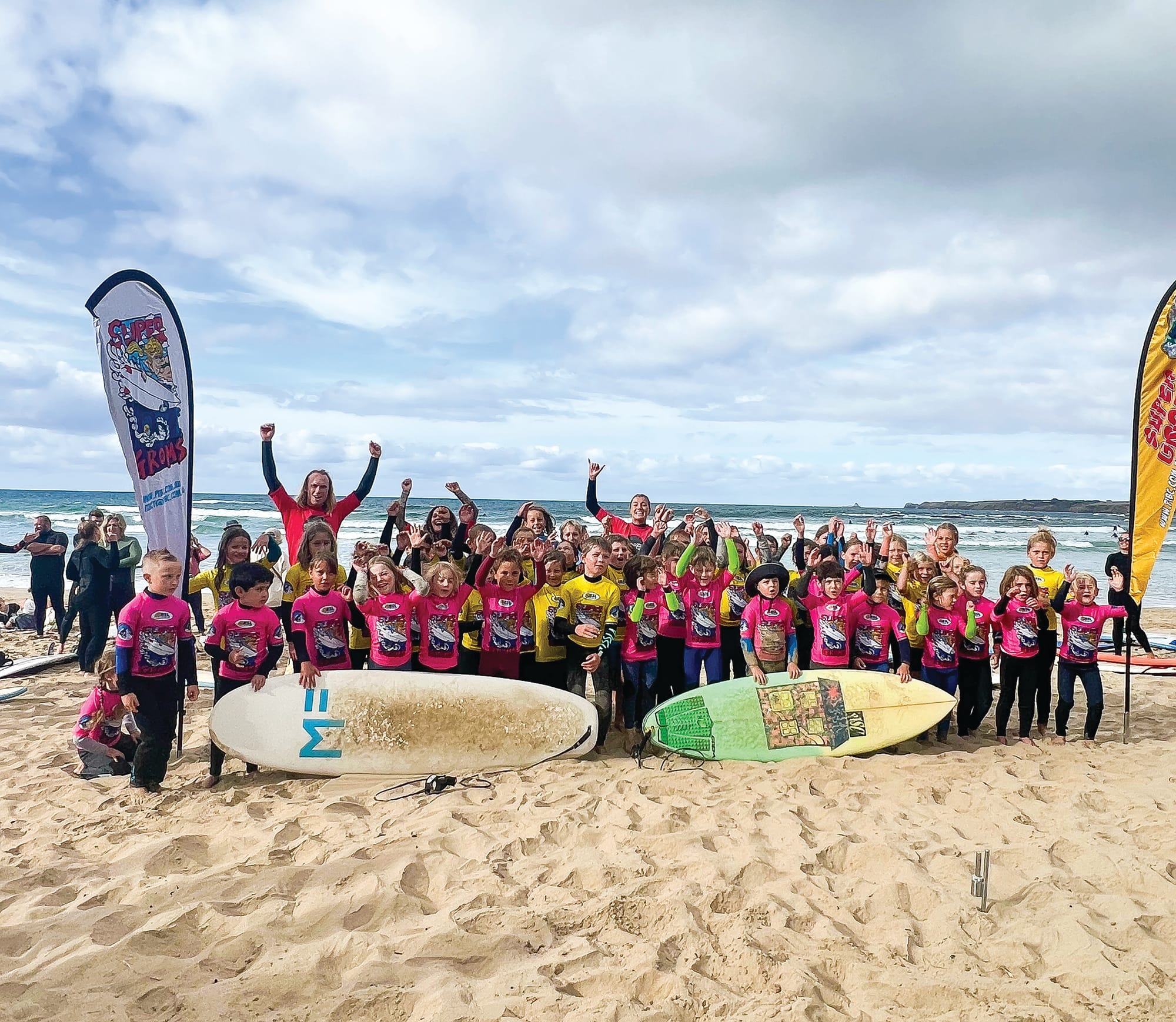 Super day for super groms