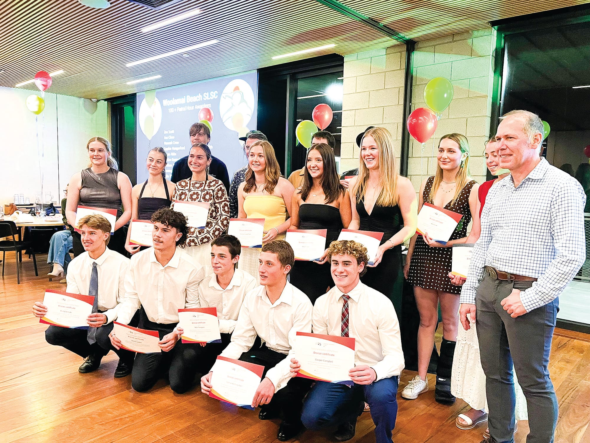 Clubs celebrate 100 hours