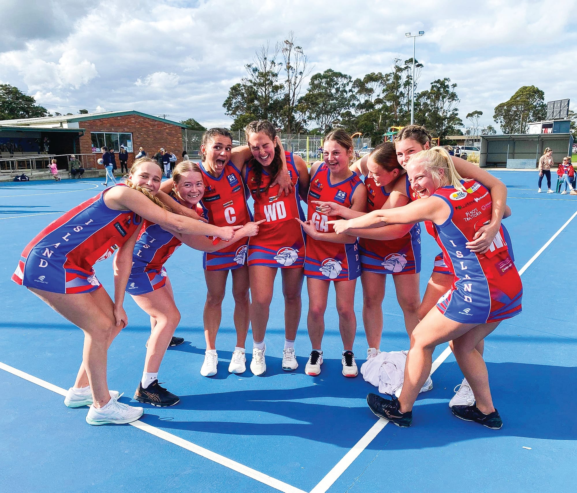 Close game for C grade netballers