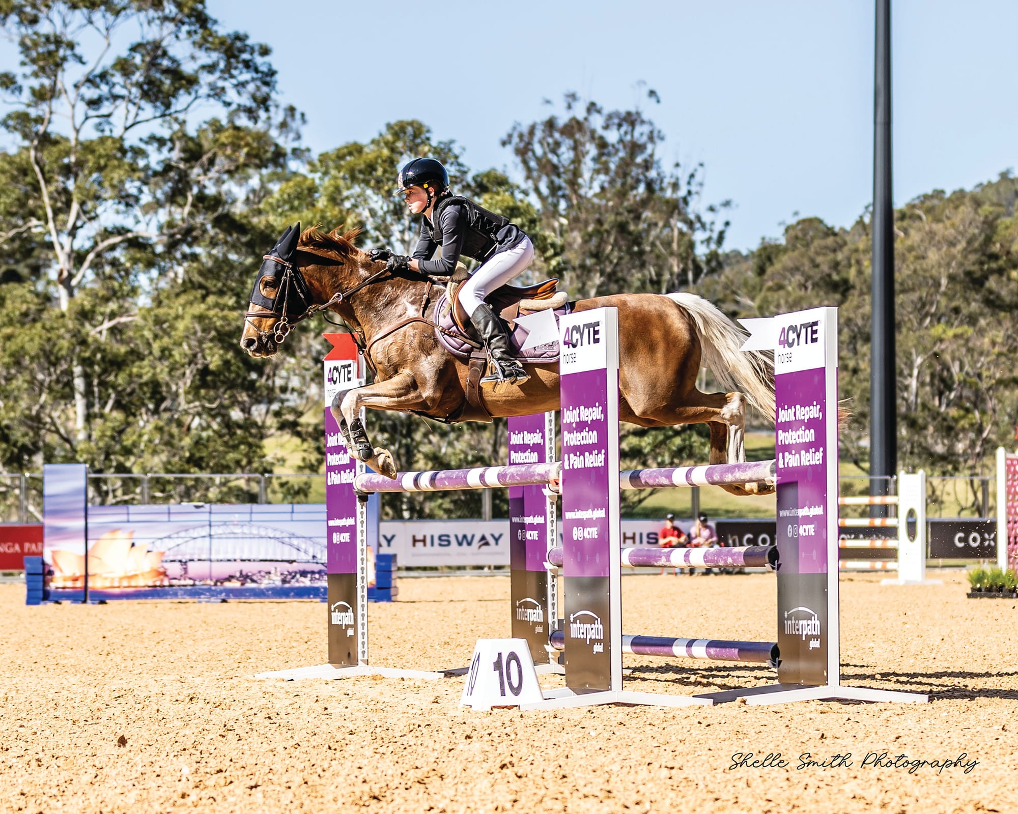 Olivia takes win in show-jumping championship
