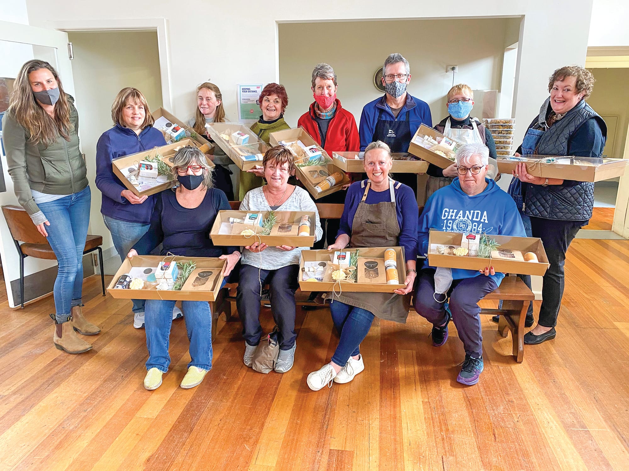 Thank you hampers for our volunteers