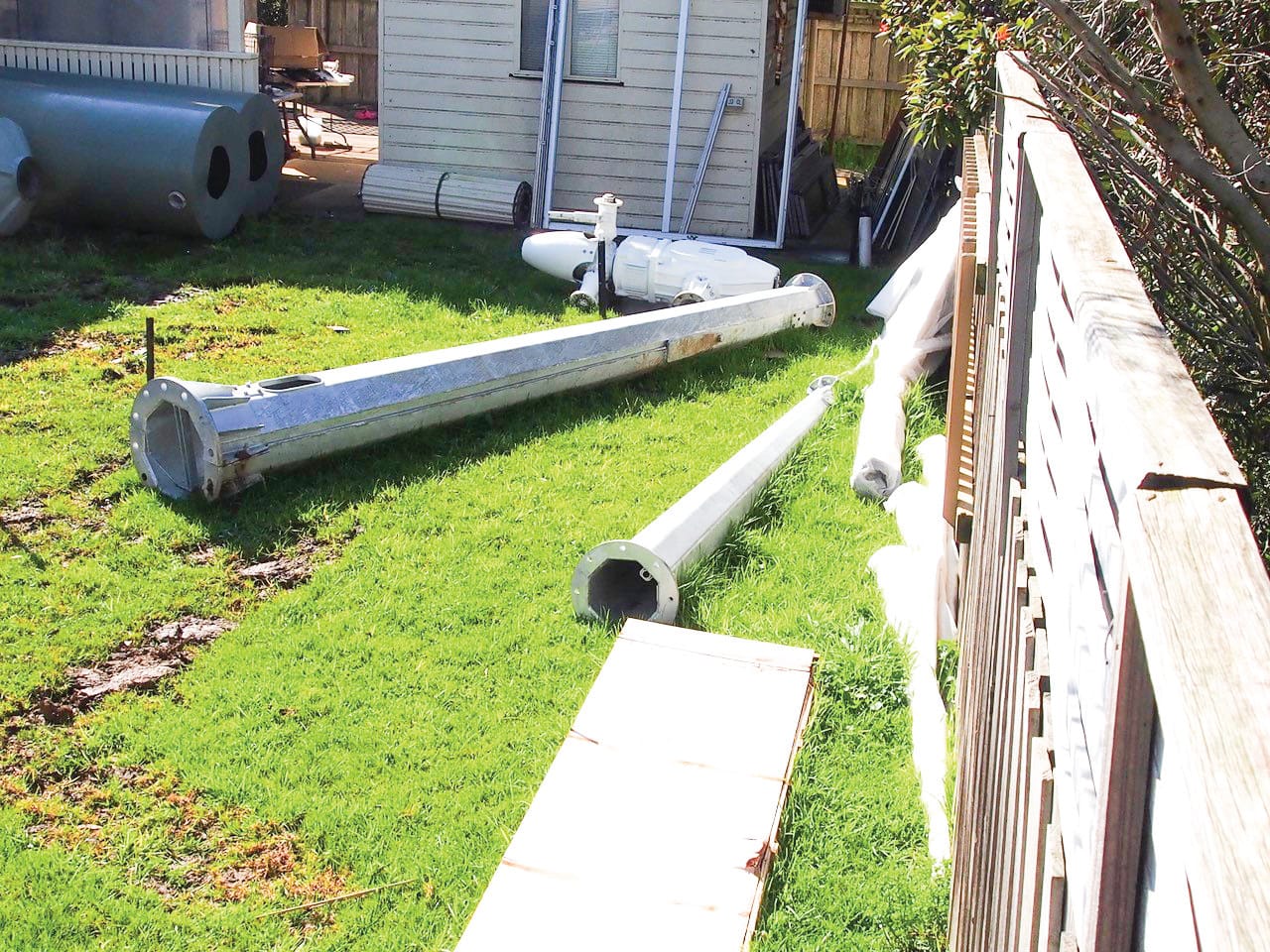 Surf Beach wind turbine anger