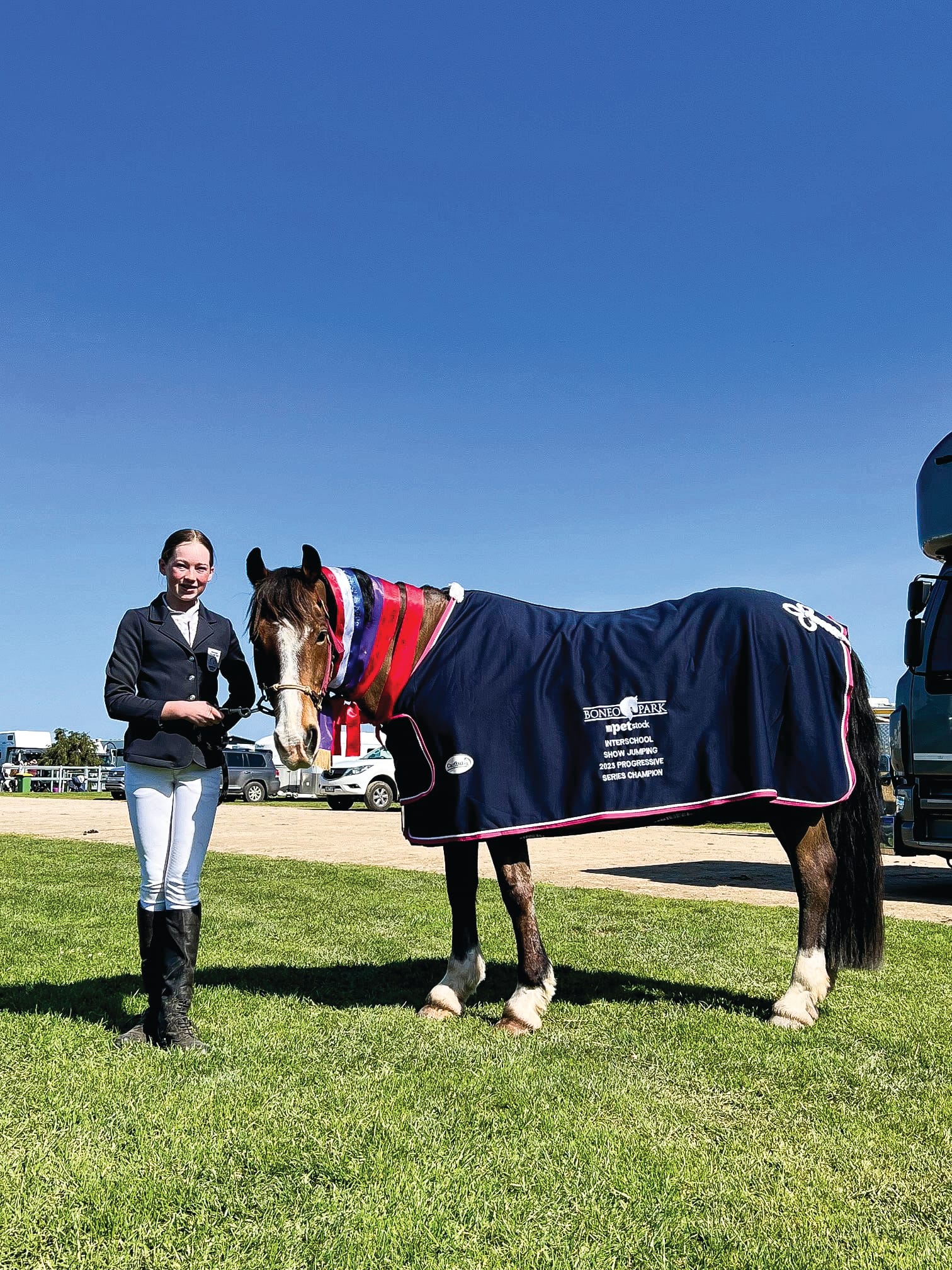 Olivia rides to success