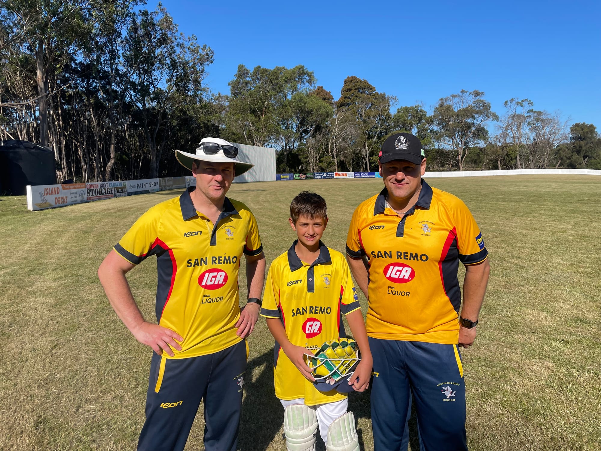 Island cricketers keep their winning streak