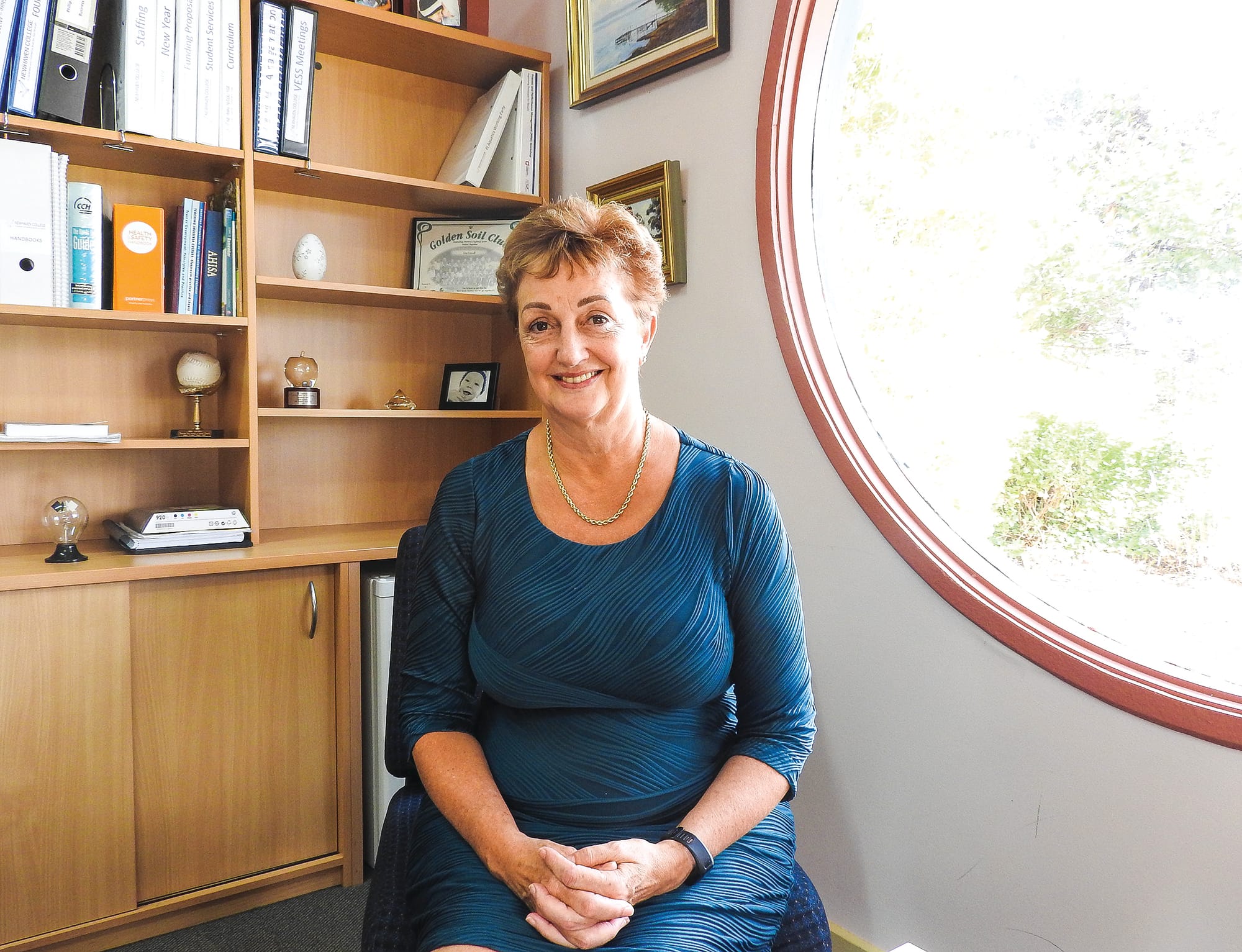 Gea Lovell bids farewell to Newhaven College