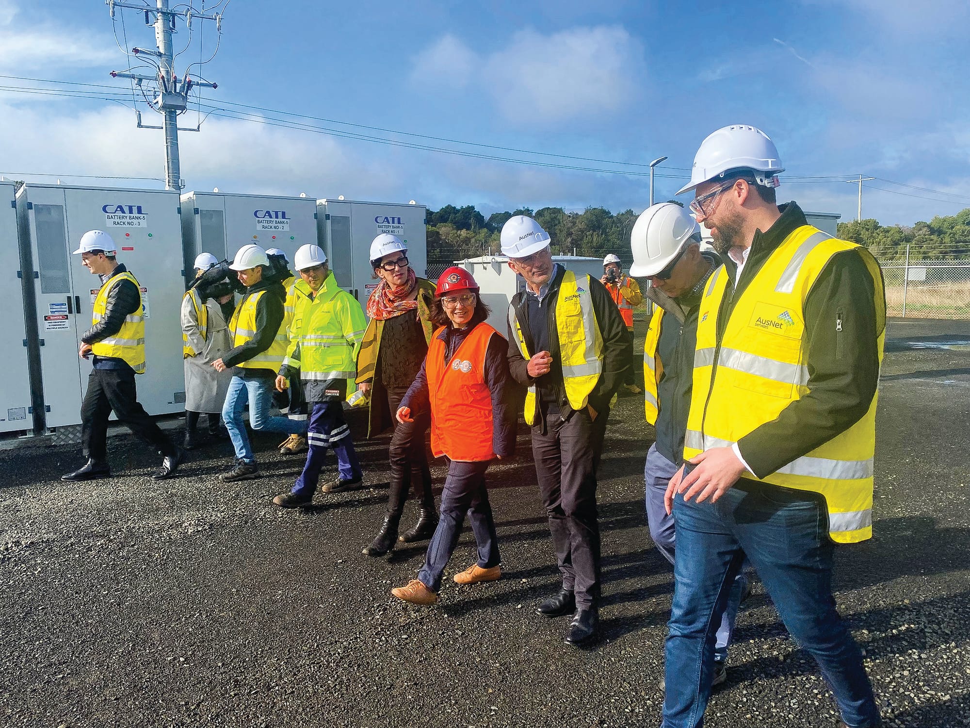 Big battery officially switched on