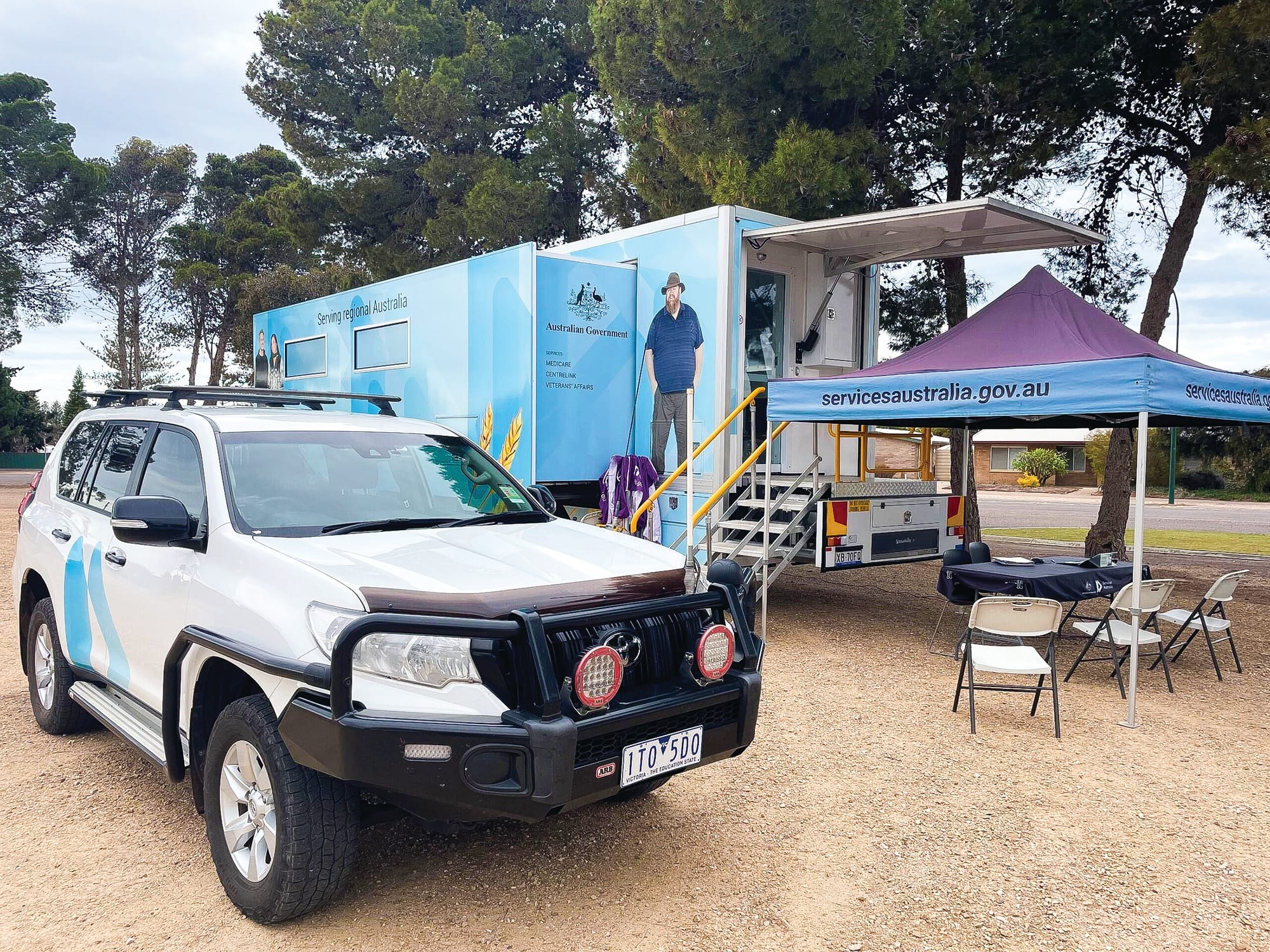 Services Australia comes to you