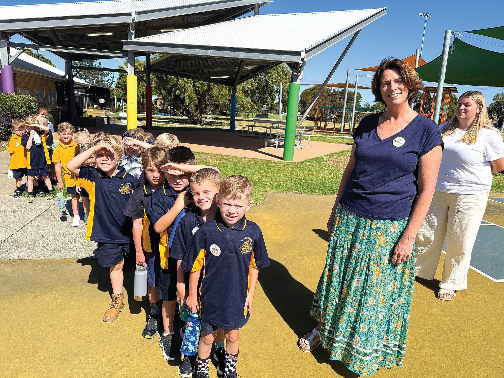 Smooth start for Newhaven Primary preps
