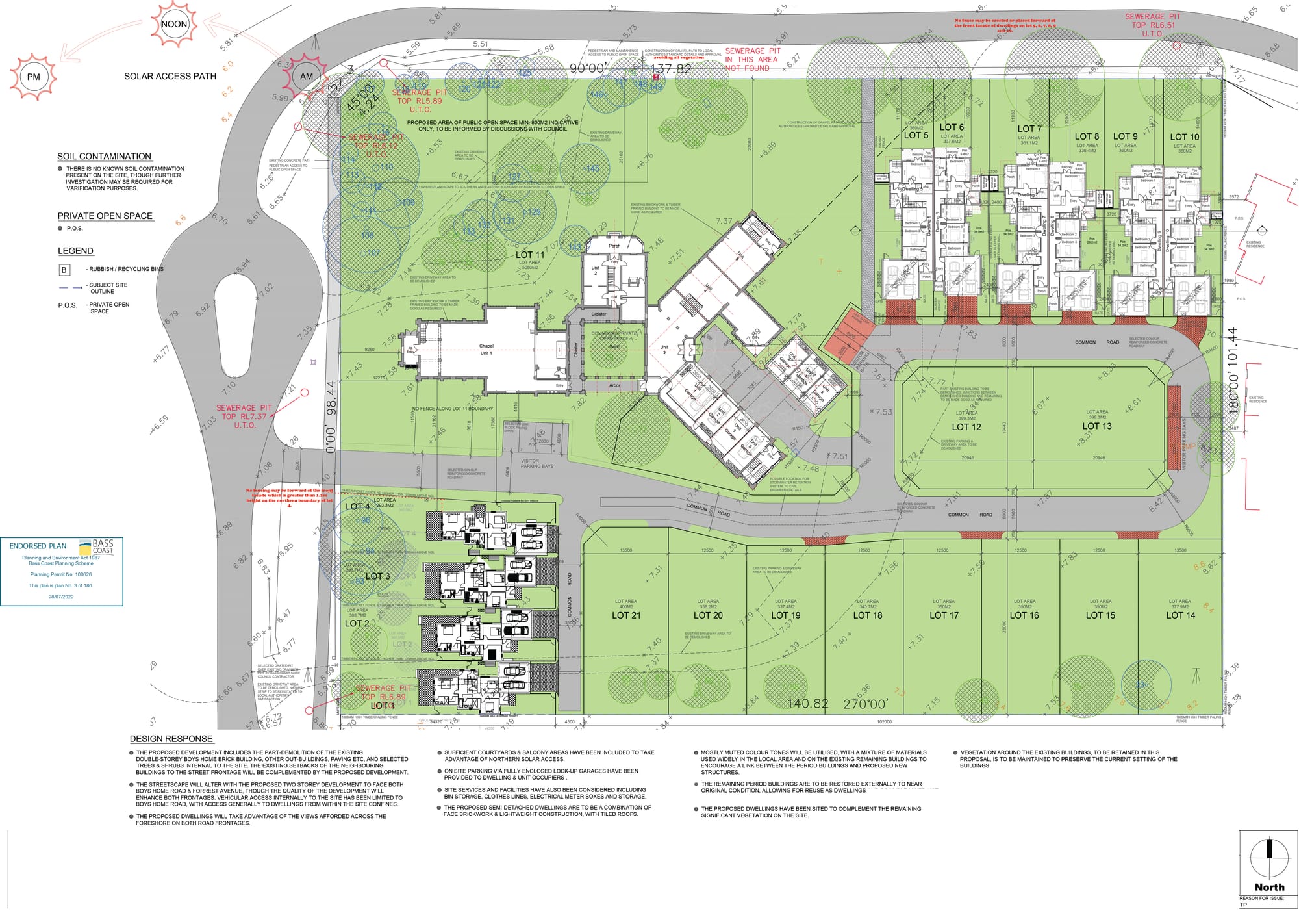 Boys home's planning history: a snapshot