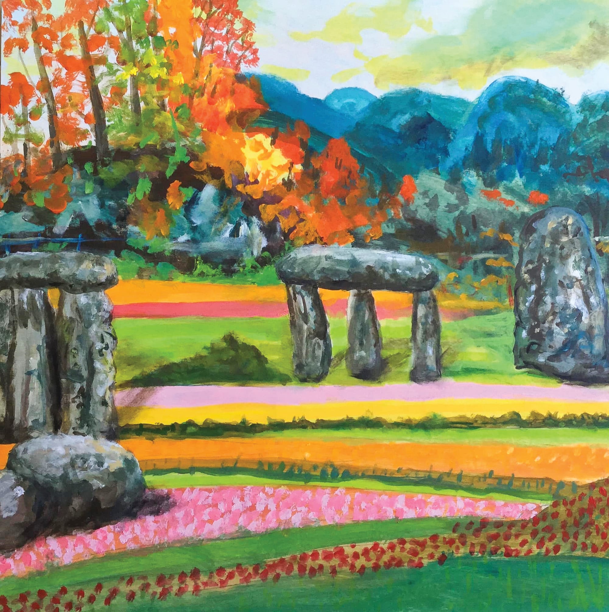 Fifty artists on display