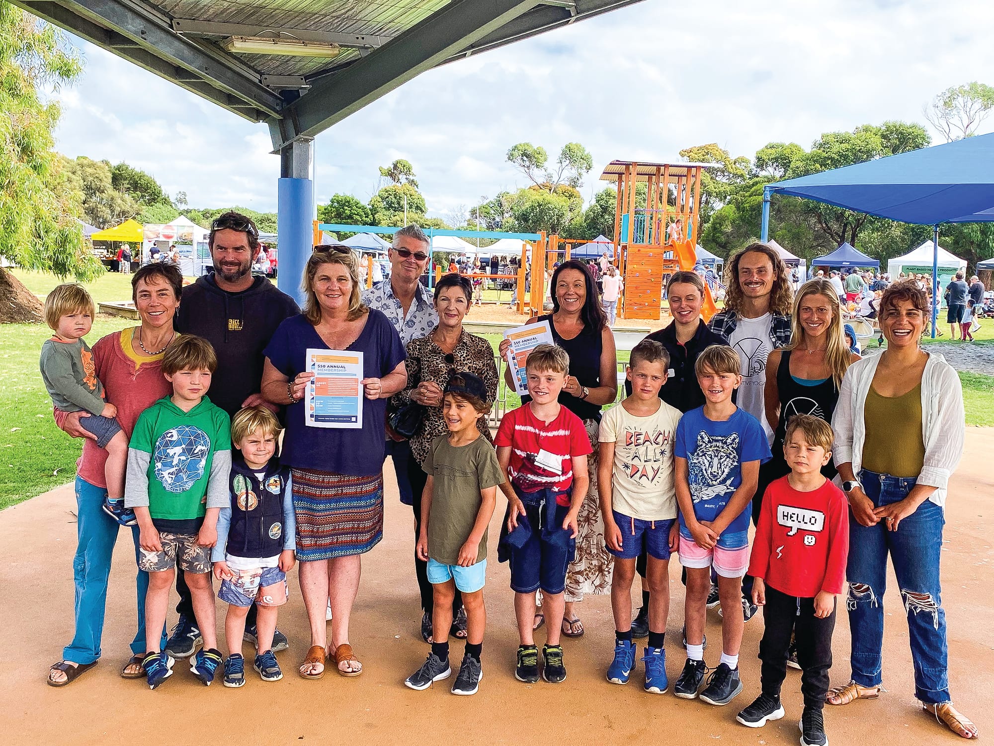 Friends of Newhaven Primary get the benefits