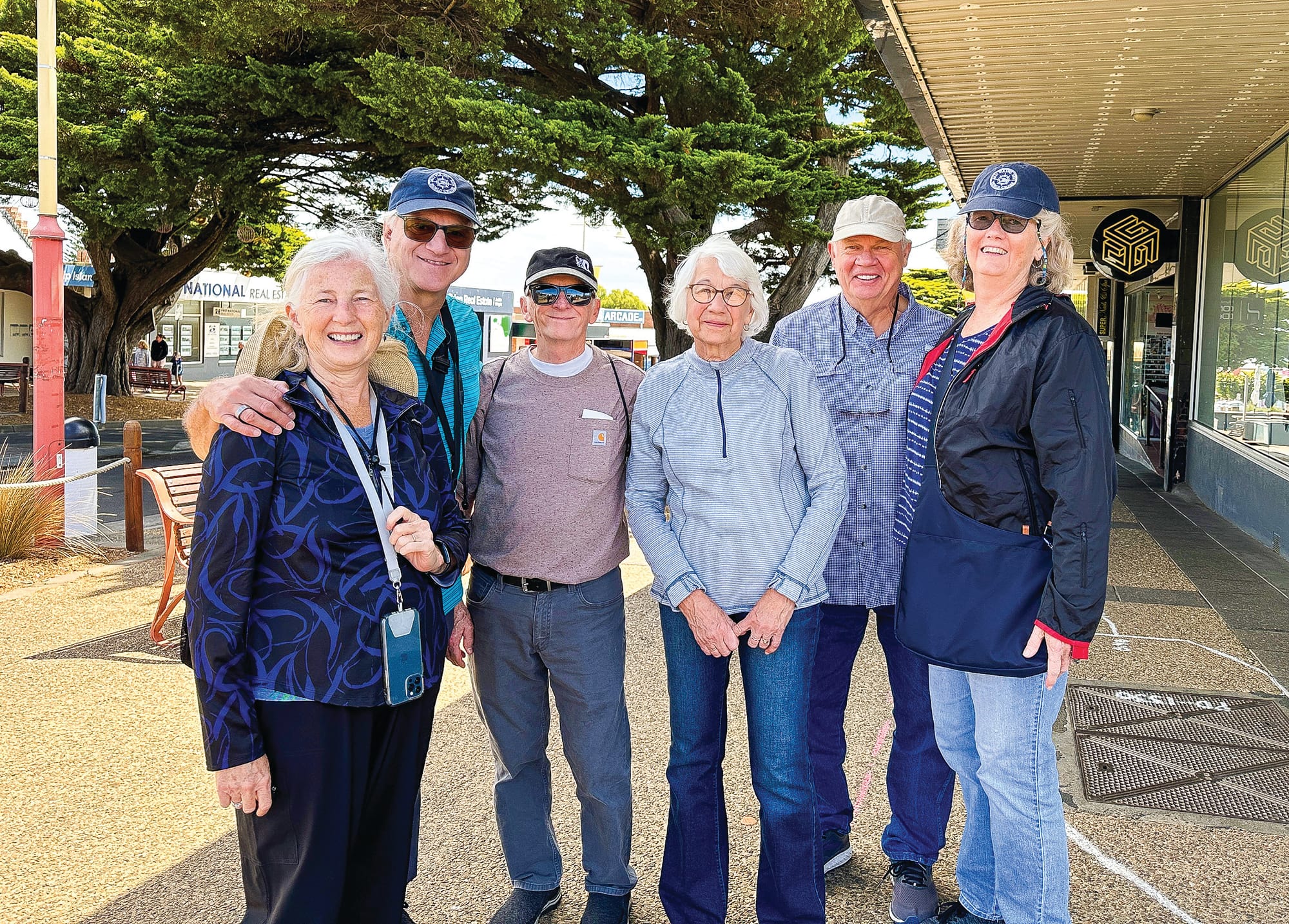 Power out, but hospitality on