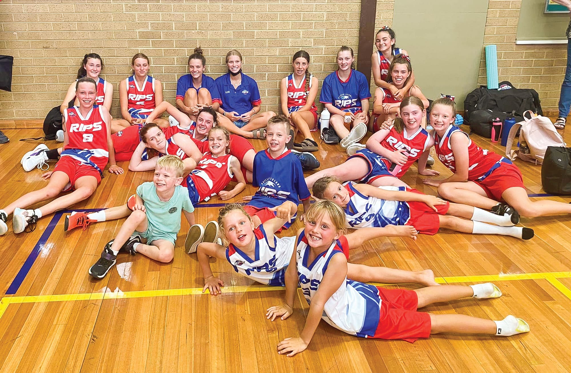 Grand final winners at Warragul