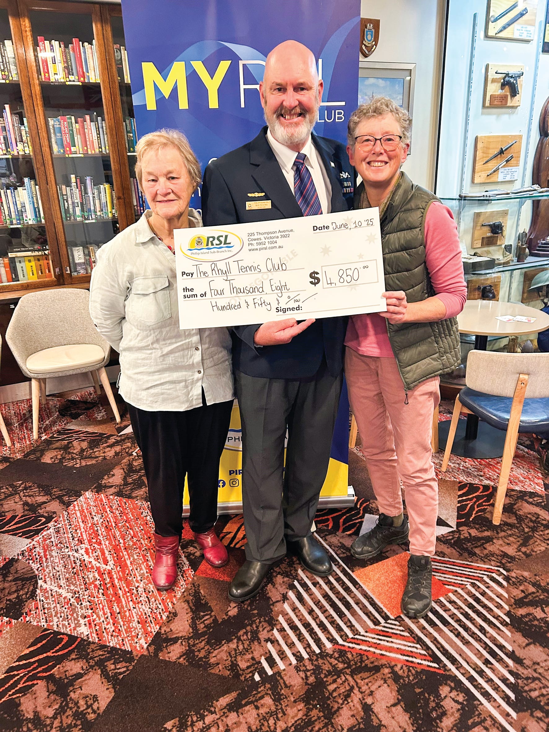 A makeover for Rhyll Tennis Club