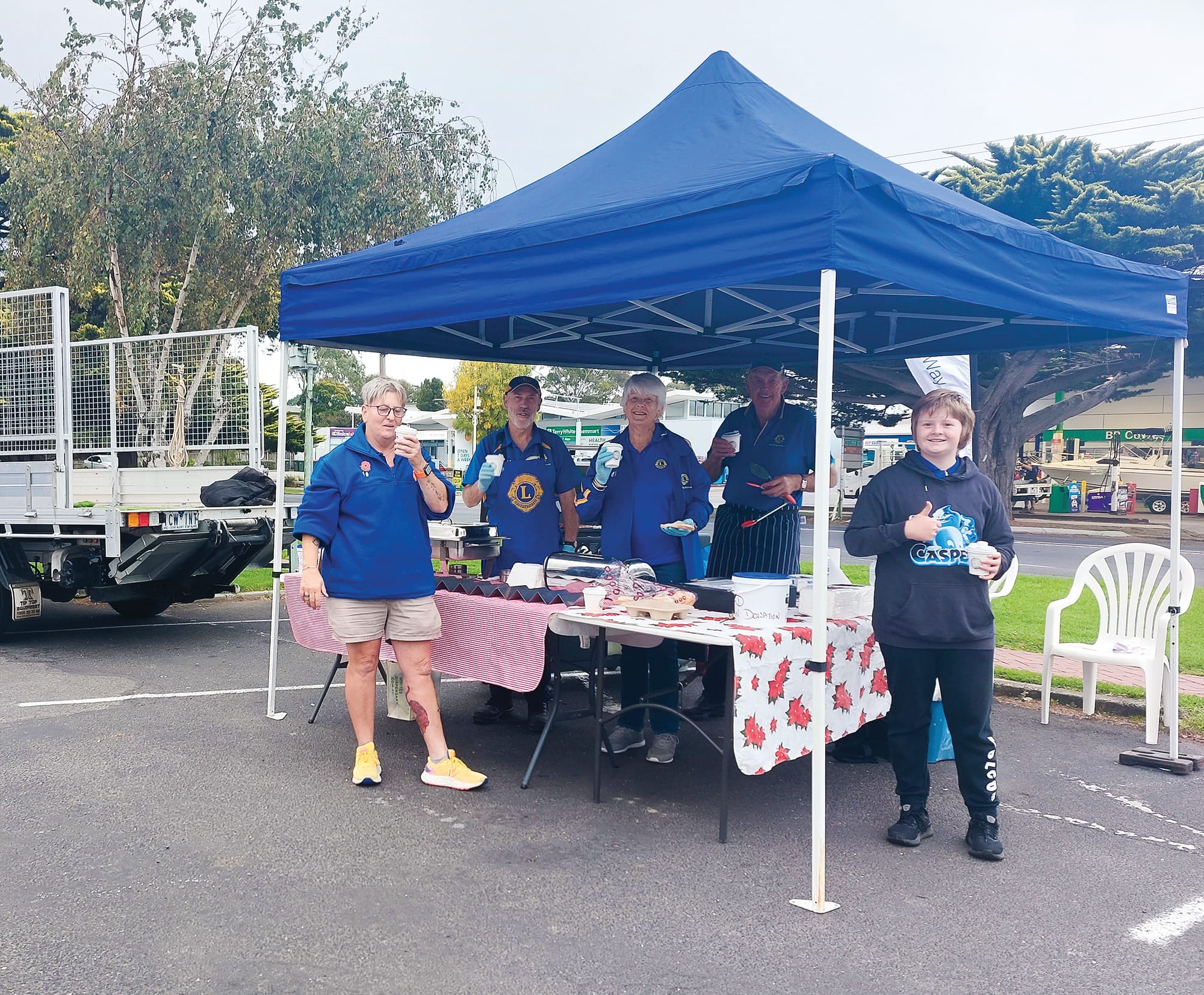 Volunteering at the Lions Club