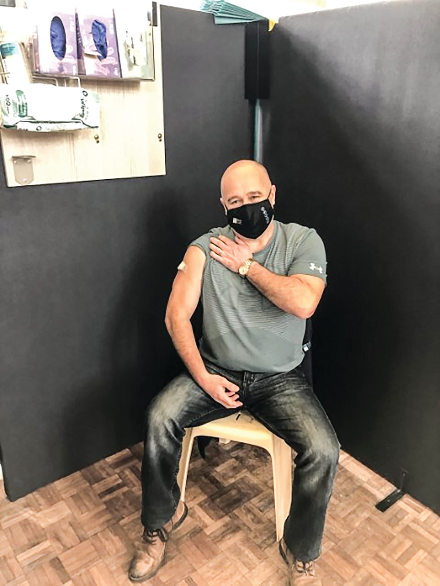 Tessari backs Vax4Bass campaign