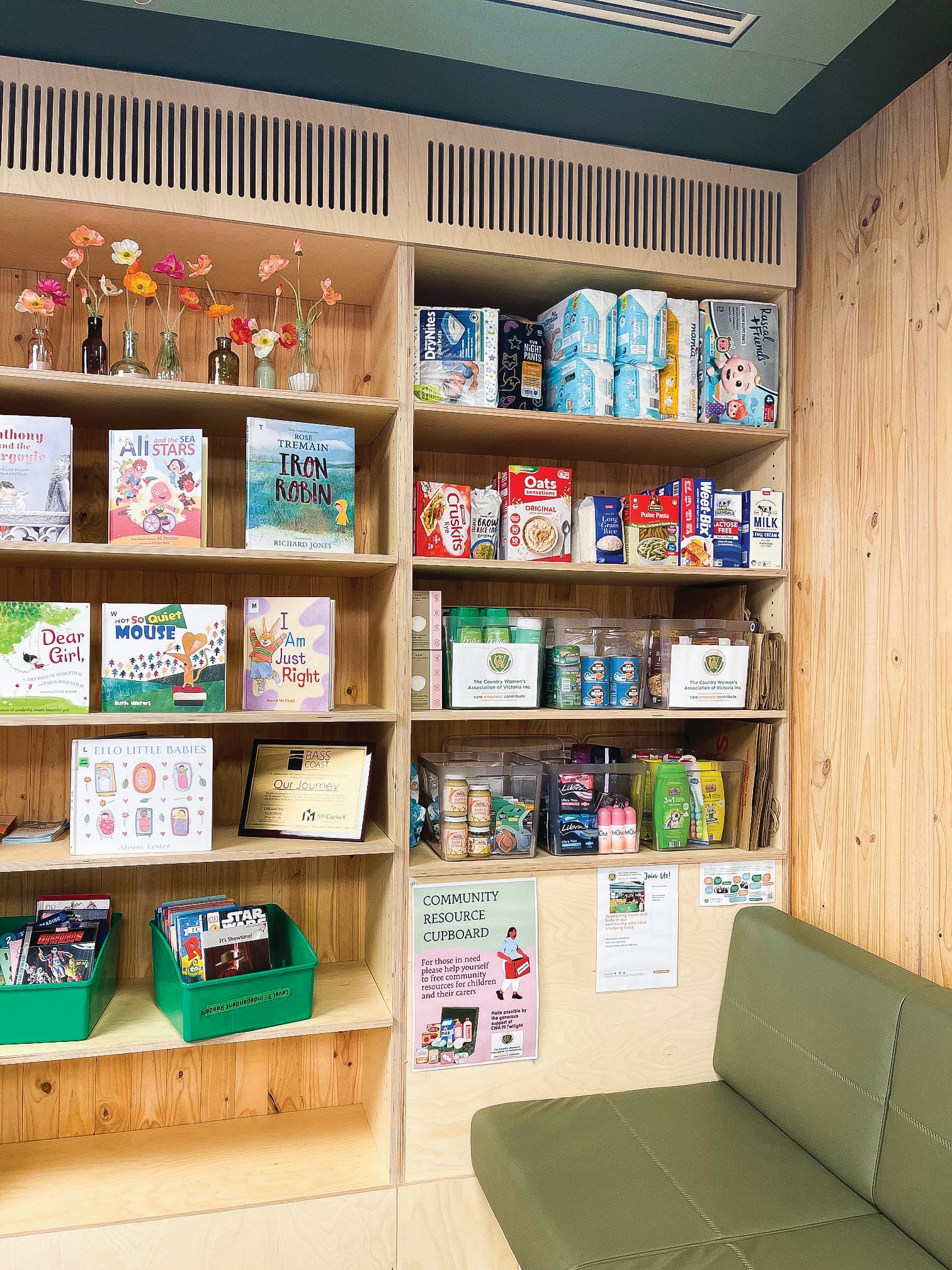 New pantry for mums and bubs