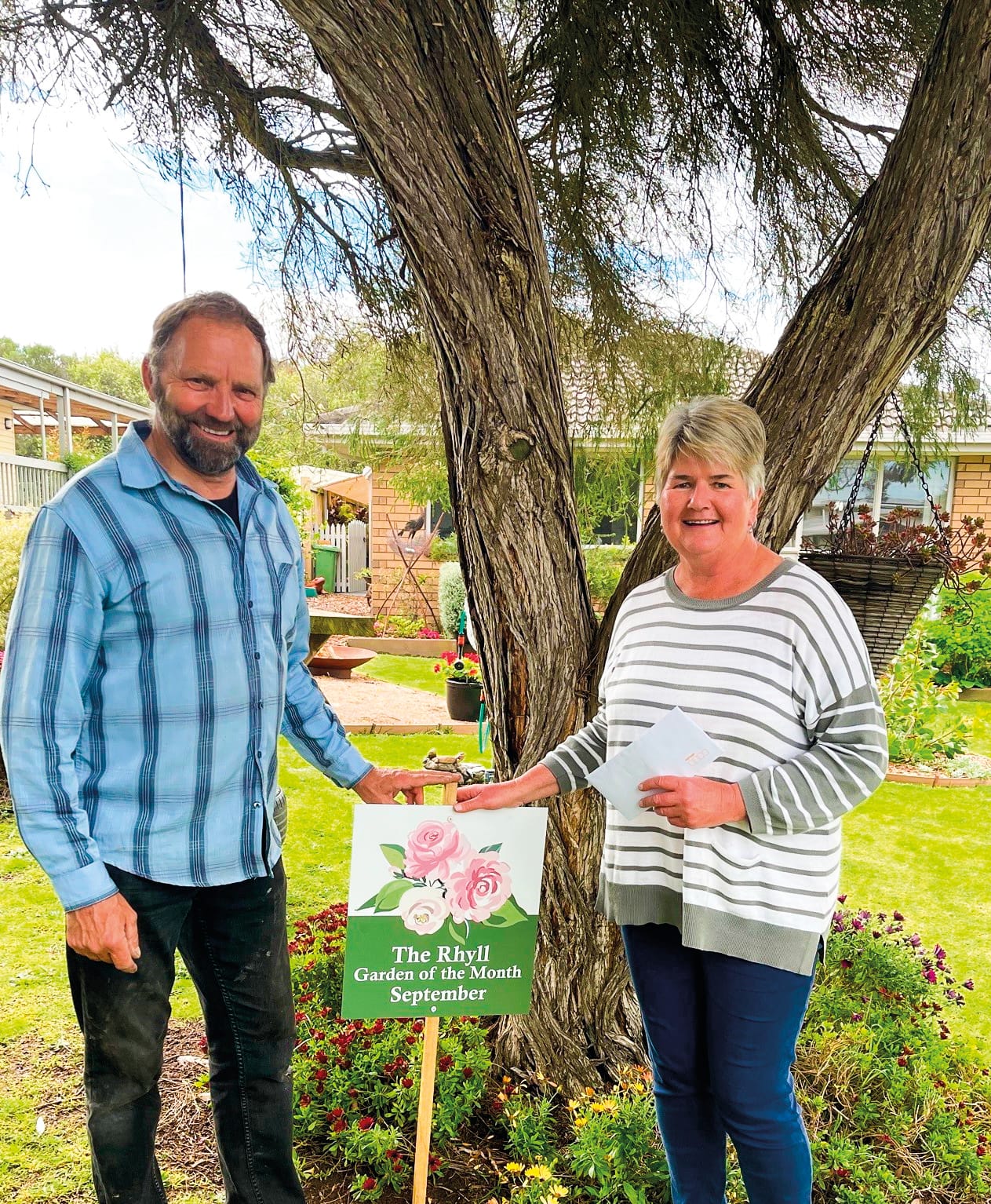 Rhyll’s September garden winner