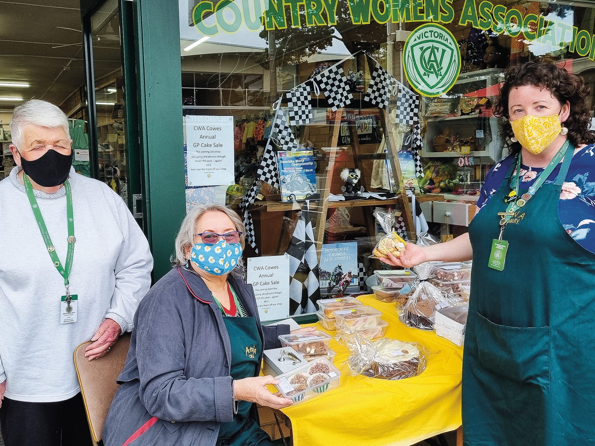 Bake sale back despite no bikes