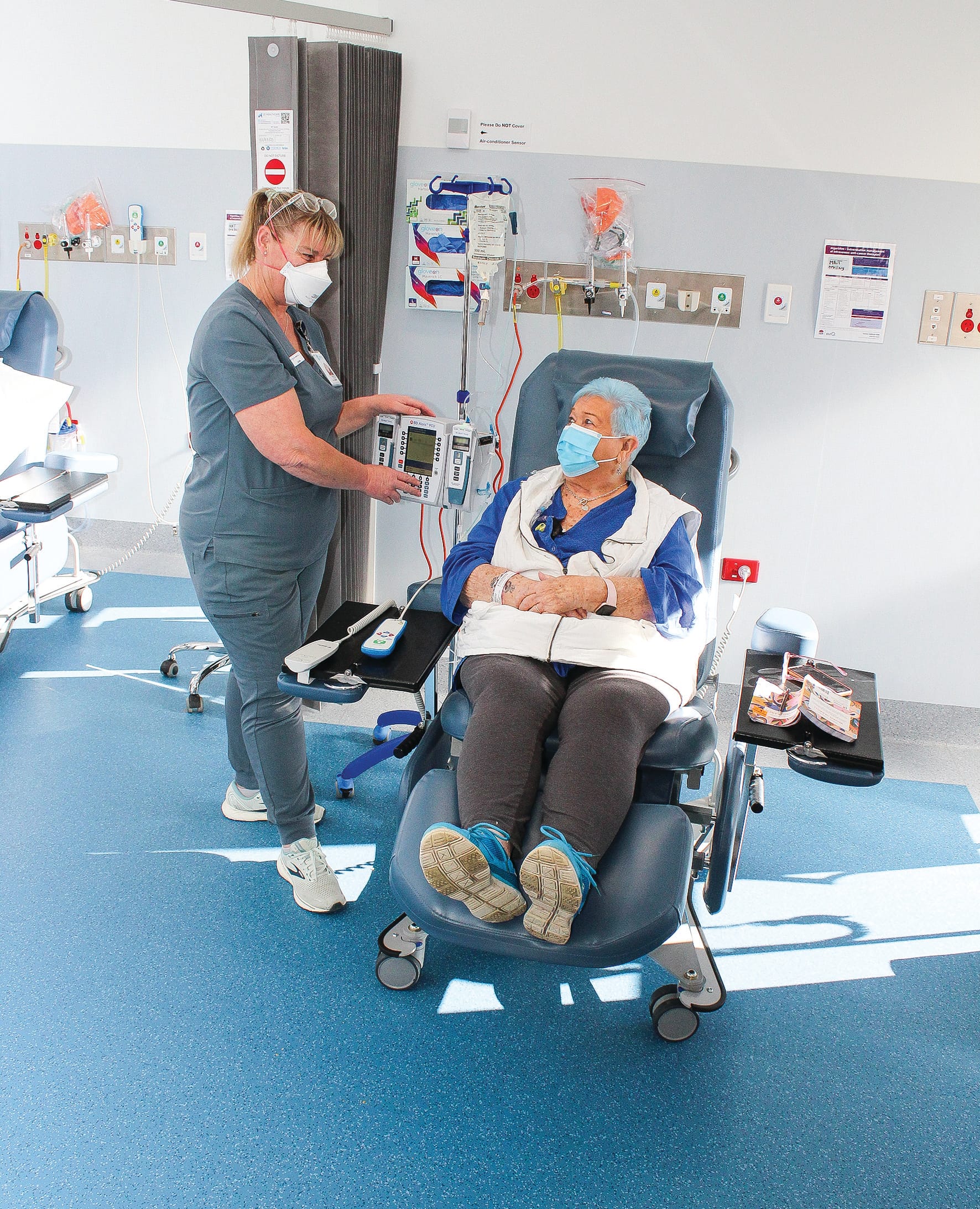 Cancer journey and local care