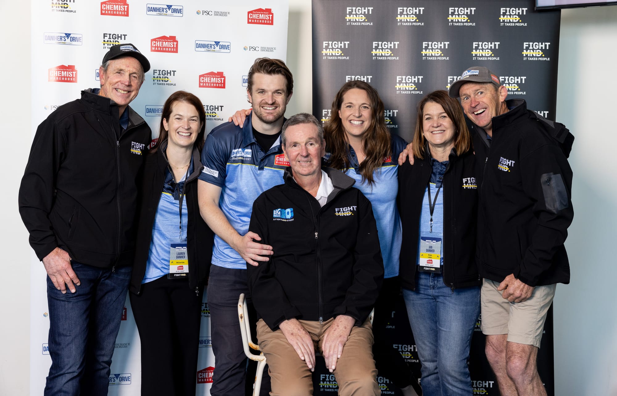 Daniher's Fight MND drives into San Remo