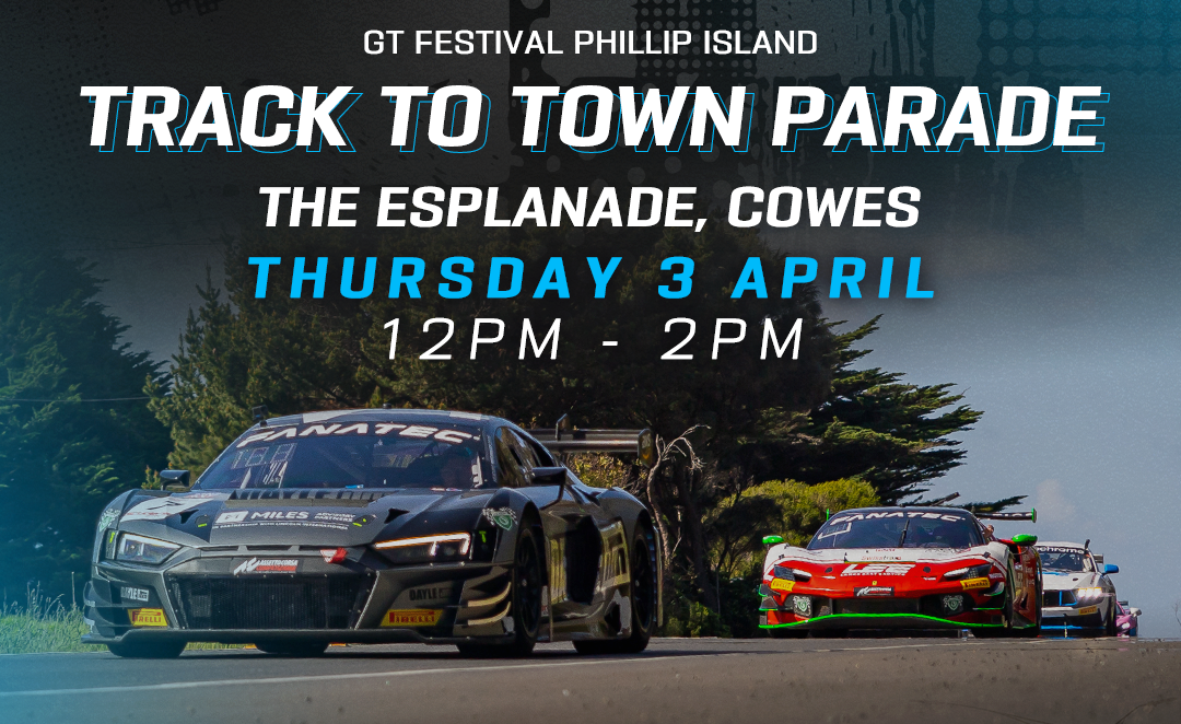 Track to Town Parade to kick off SpeedSeries Round 1