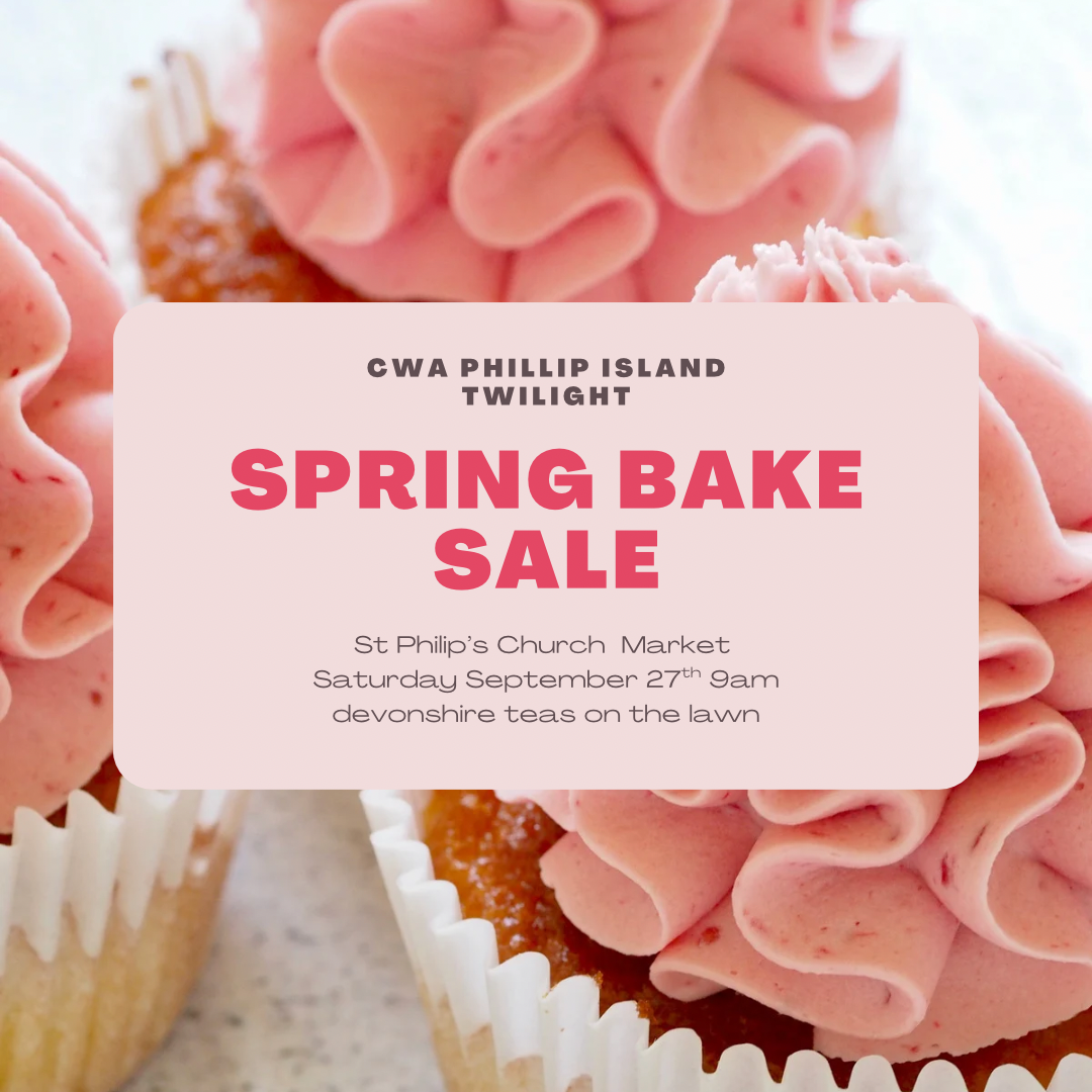 Spring Bake Sale - CWA Twilight