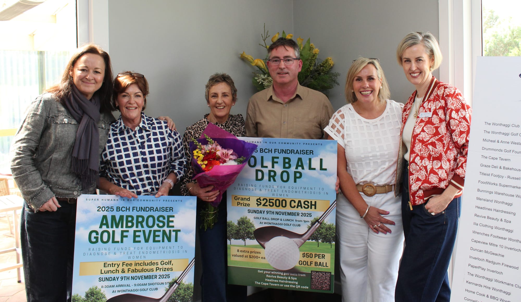 Golf day raises $35,000 for endometriosis equipment