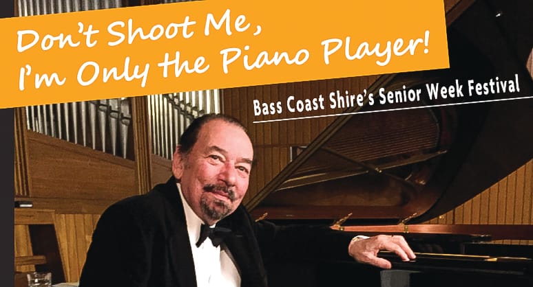 Pianist, David Scheel at the Wonthaggi Community Arts Centre