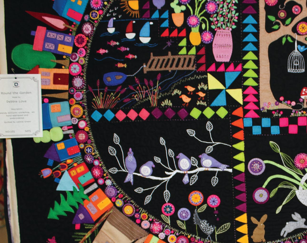 Patchworkers Display on Cup Weekend