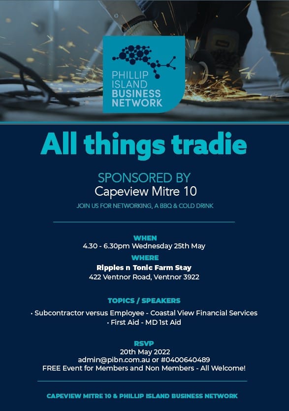 All things tradie - EVENT CANCELLED