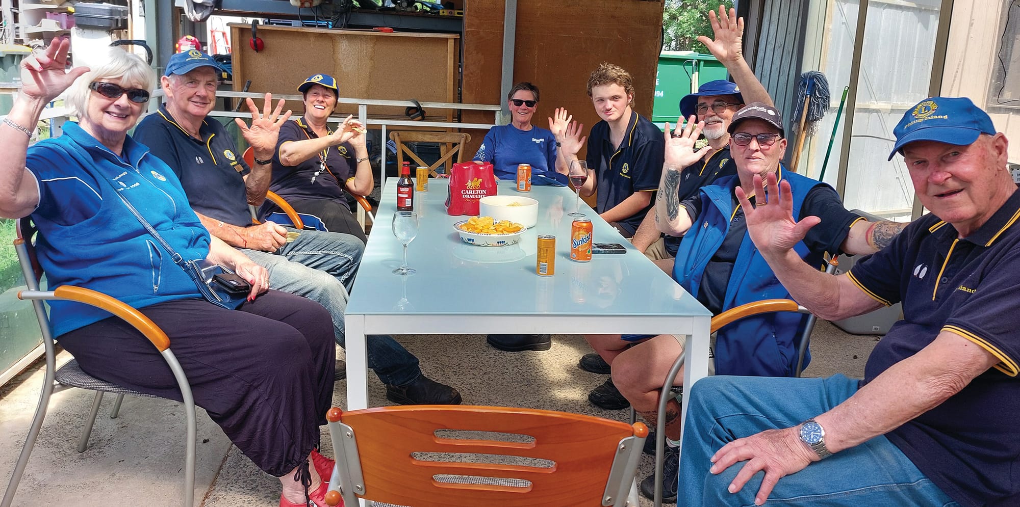 Kids with Cancer barbeque