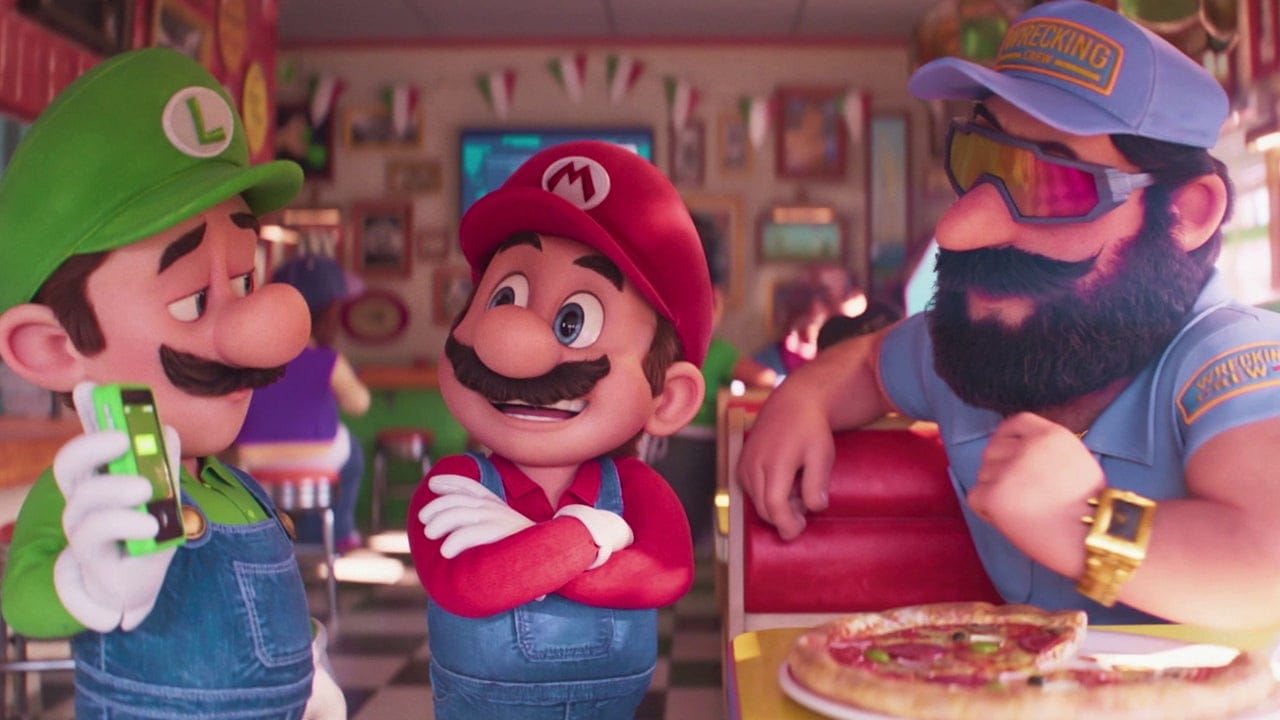 Pop up cinema - Mario Bros