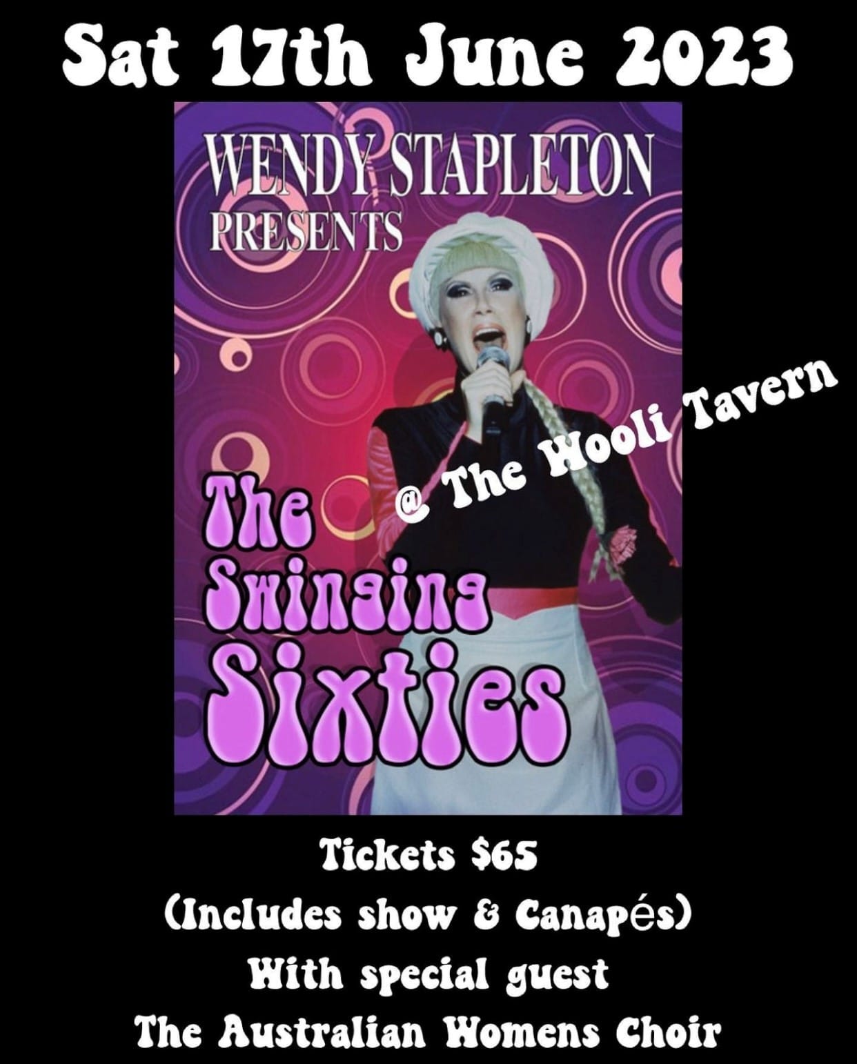 Wendy Stapleton presents ‘The Swinging Sixties’