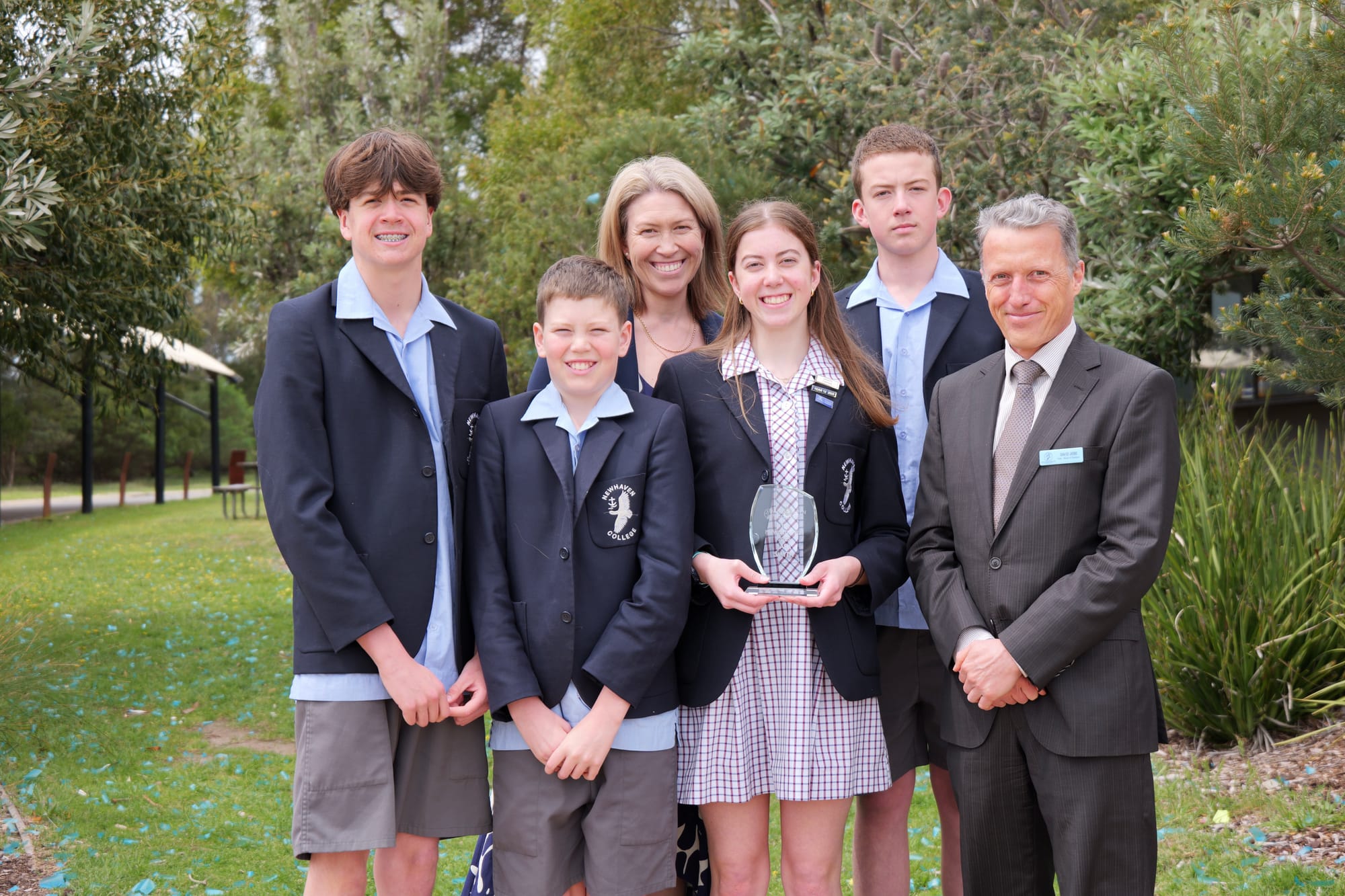 The Smyth family celebrated Lara Smyth's&nbsp; many awards, with the Papworth Prize, presented by Chair of the Board, Mr David Jobe. Lara was also awarded four academic awards and the ADF Future Innovators Award.