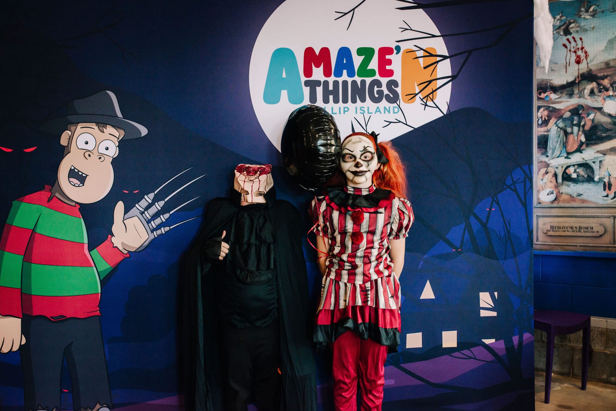 From October 31 to November 2, A Maze’N Things will be transformed with Halloween decorations and themed activities that bring out the spirit of the season for guests of all ages.