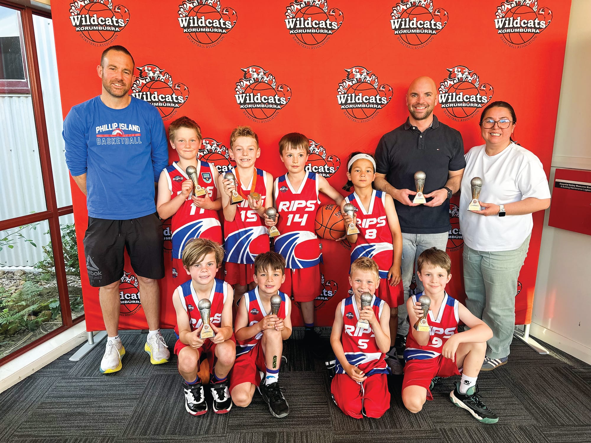 Rips hit the court running