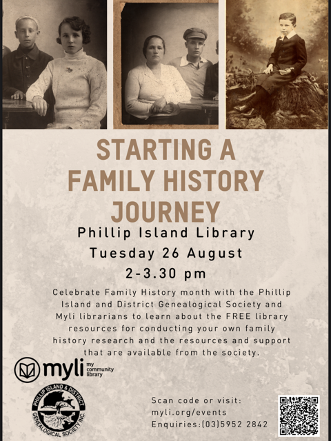 Starting a family history journey
