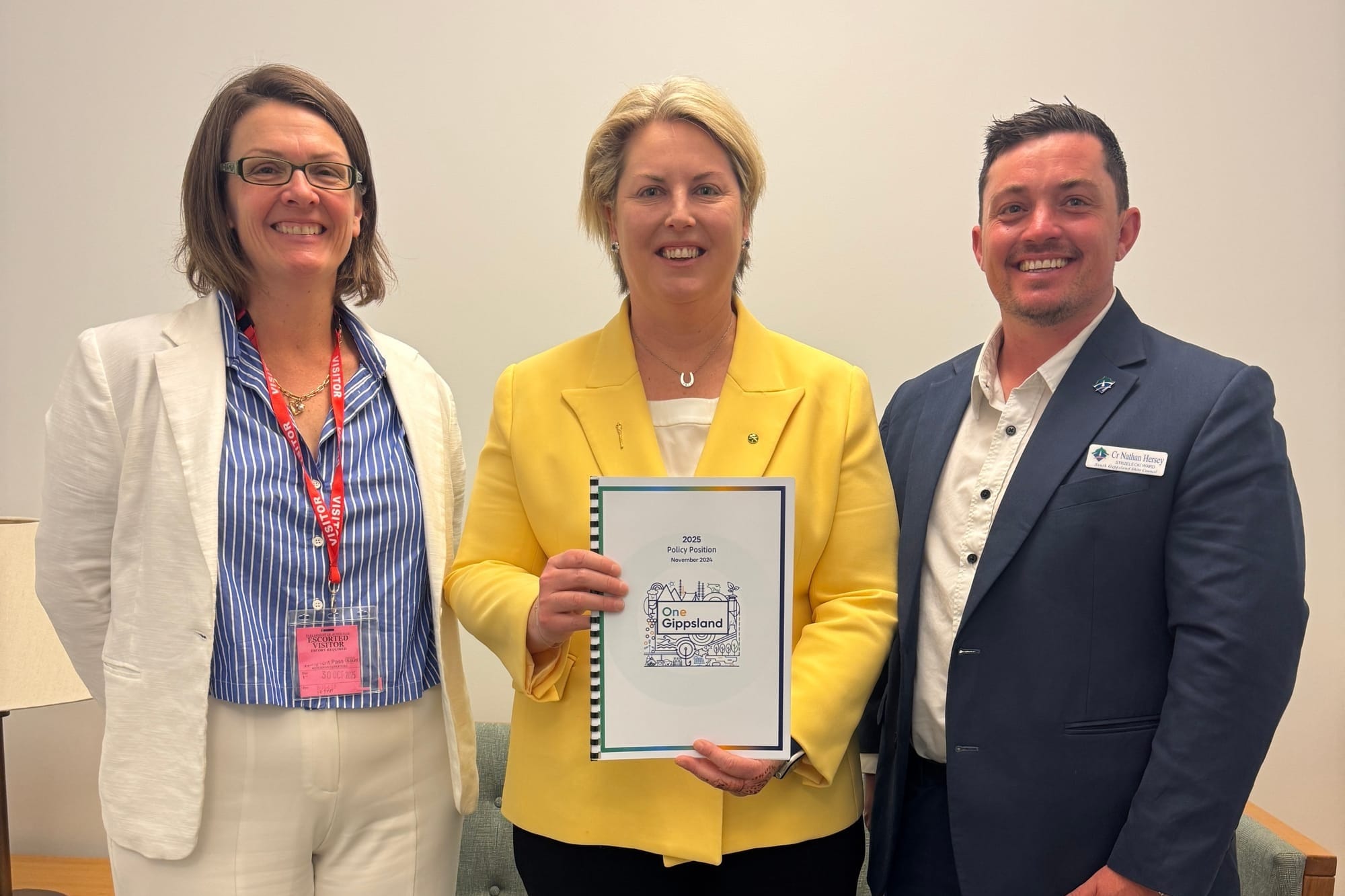 One Gippsland goes to Canberra