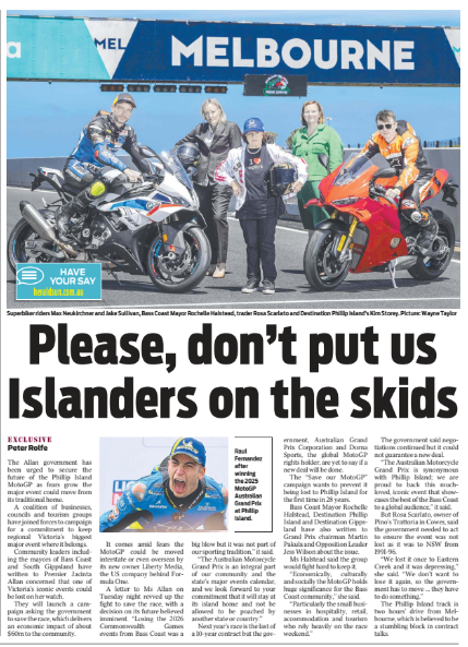 Save Our MotoGP dominates media