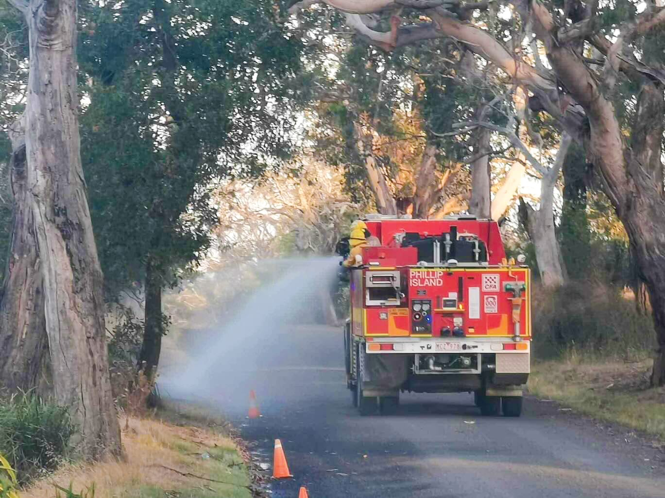 Local crews assist bushfire efforts
