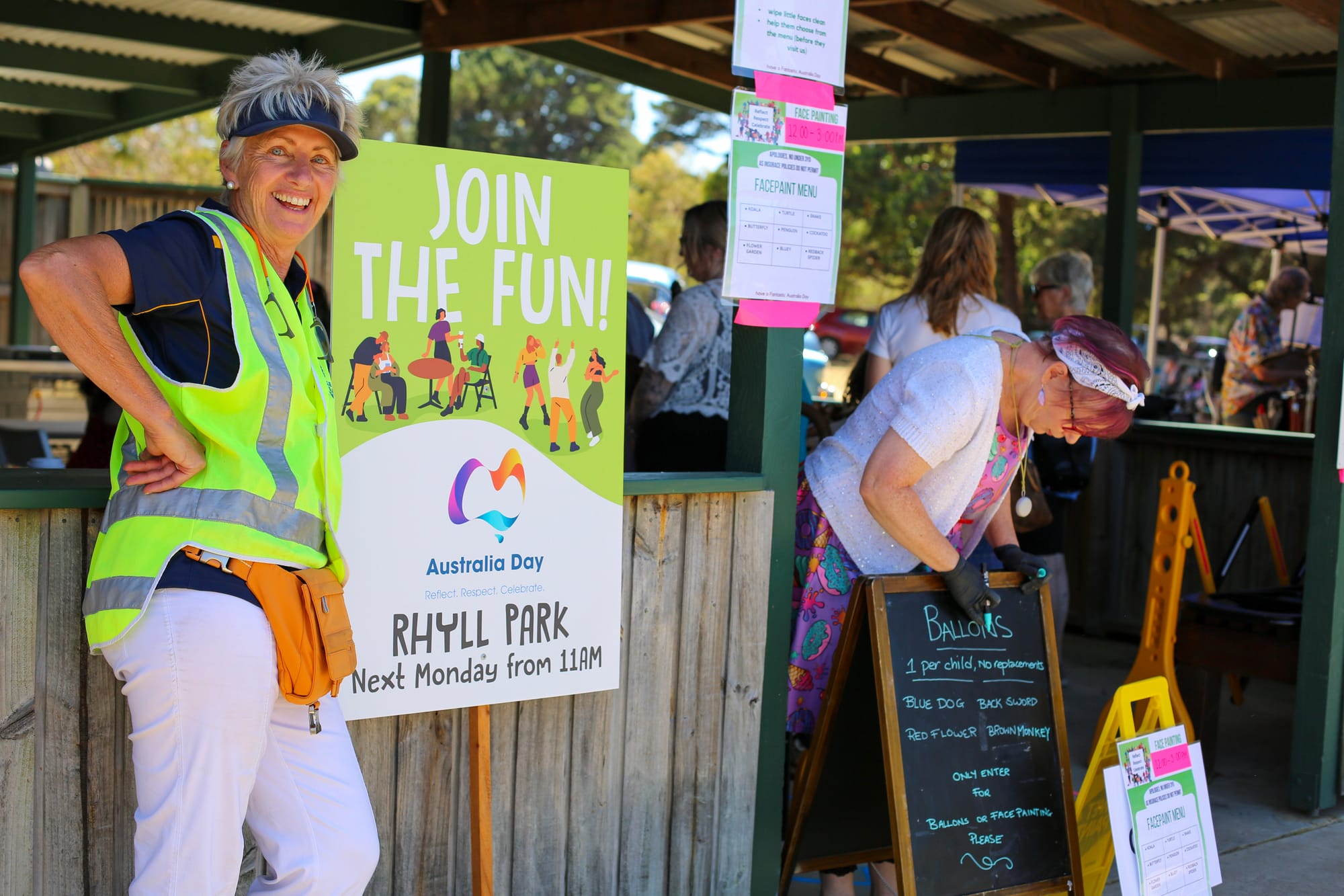 Neighbours gather to celebrate Australia's day