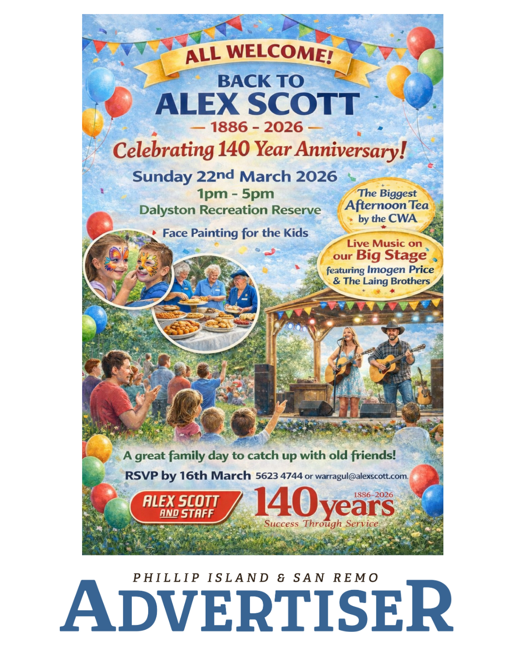 140 Years of Alex Scott