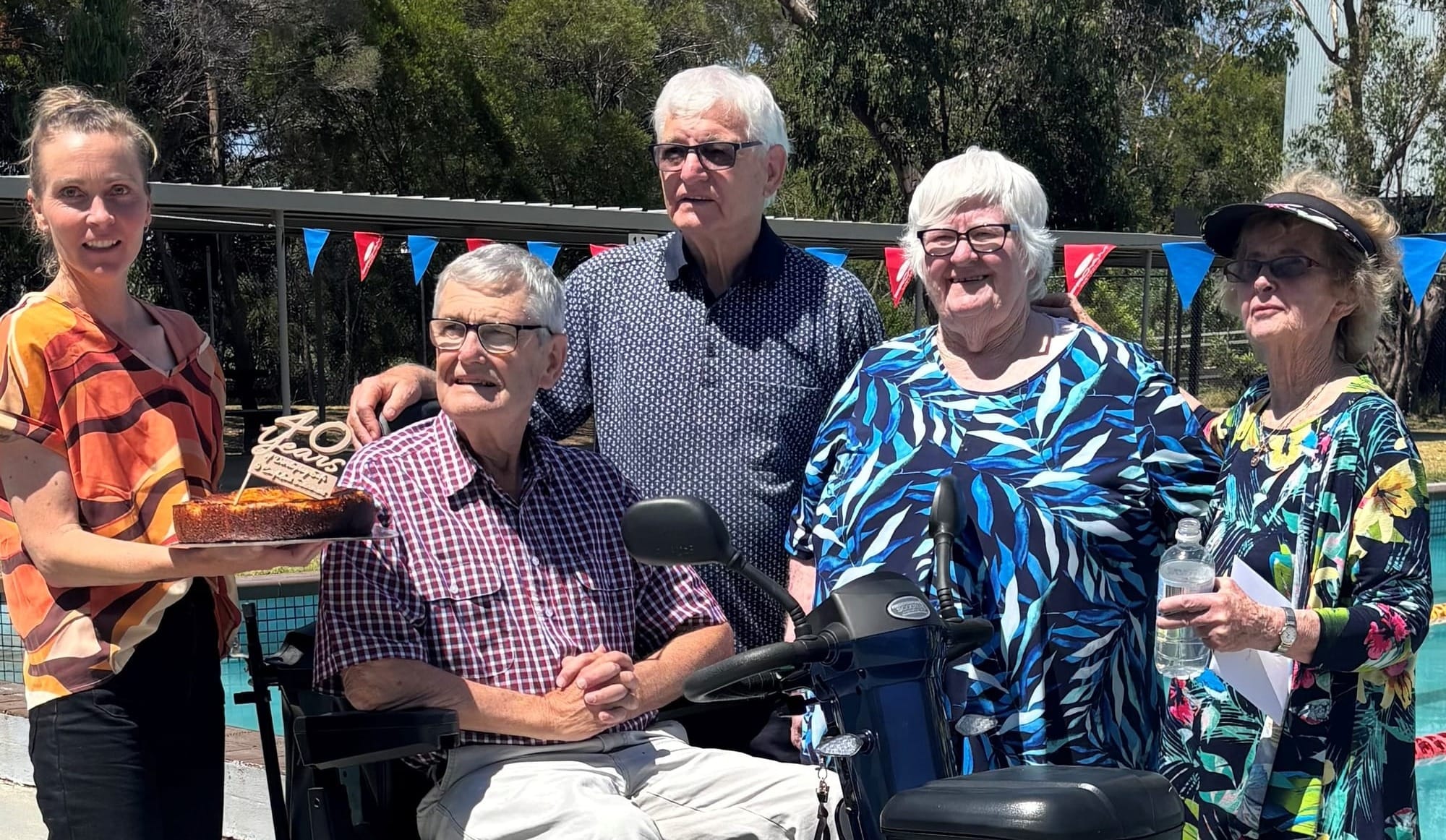 Forty-year celebration makes a splash